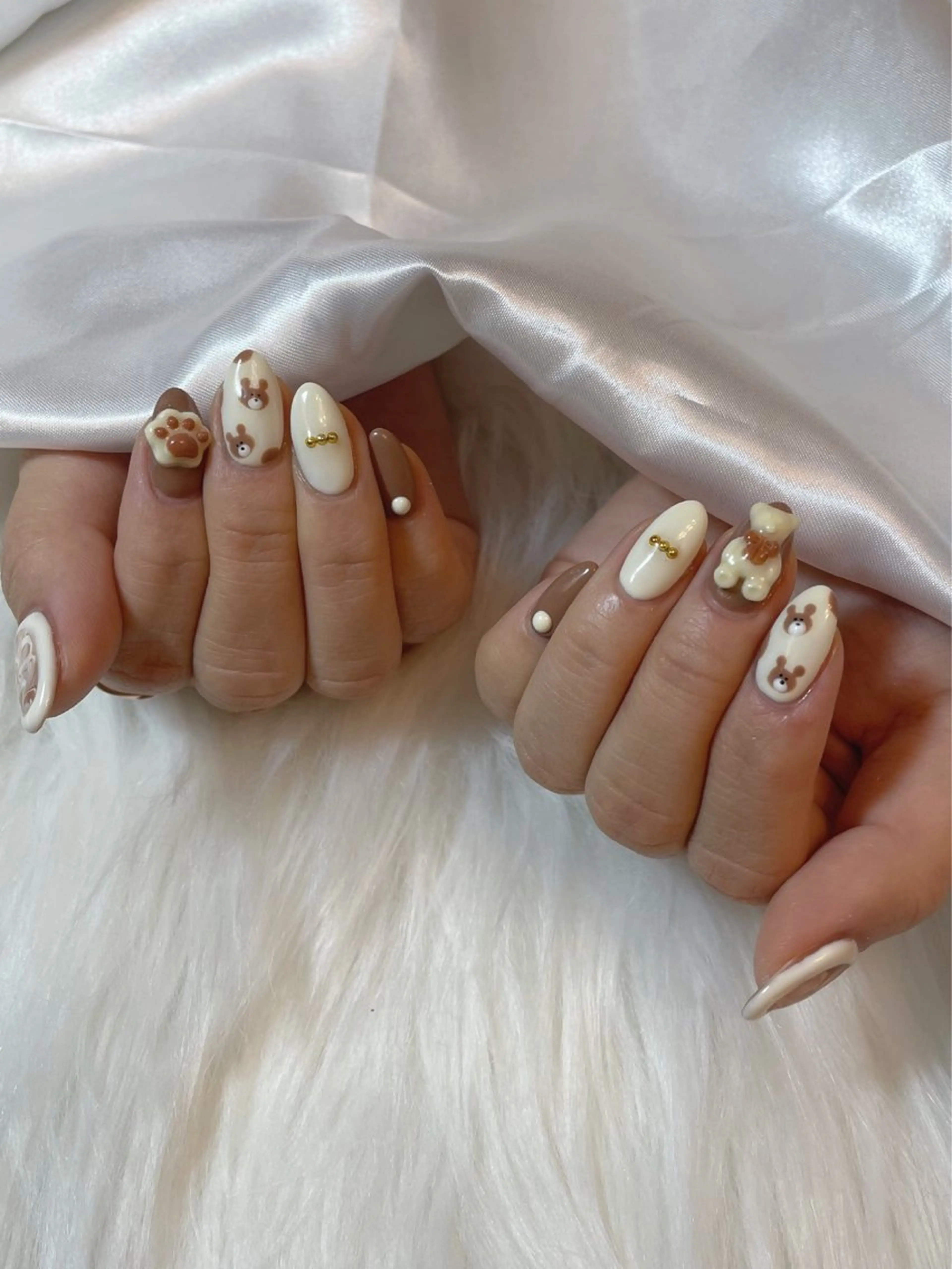 ネイル ブルー フレンチネイル キラキラネイル マグネットネイル ニュアンスネイル ハンドネイル timtam --sakiのネイルデザイン