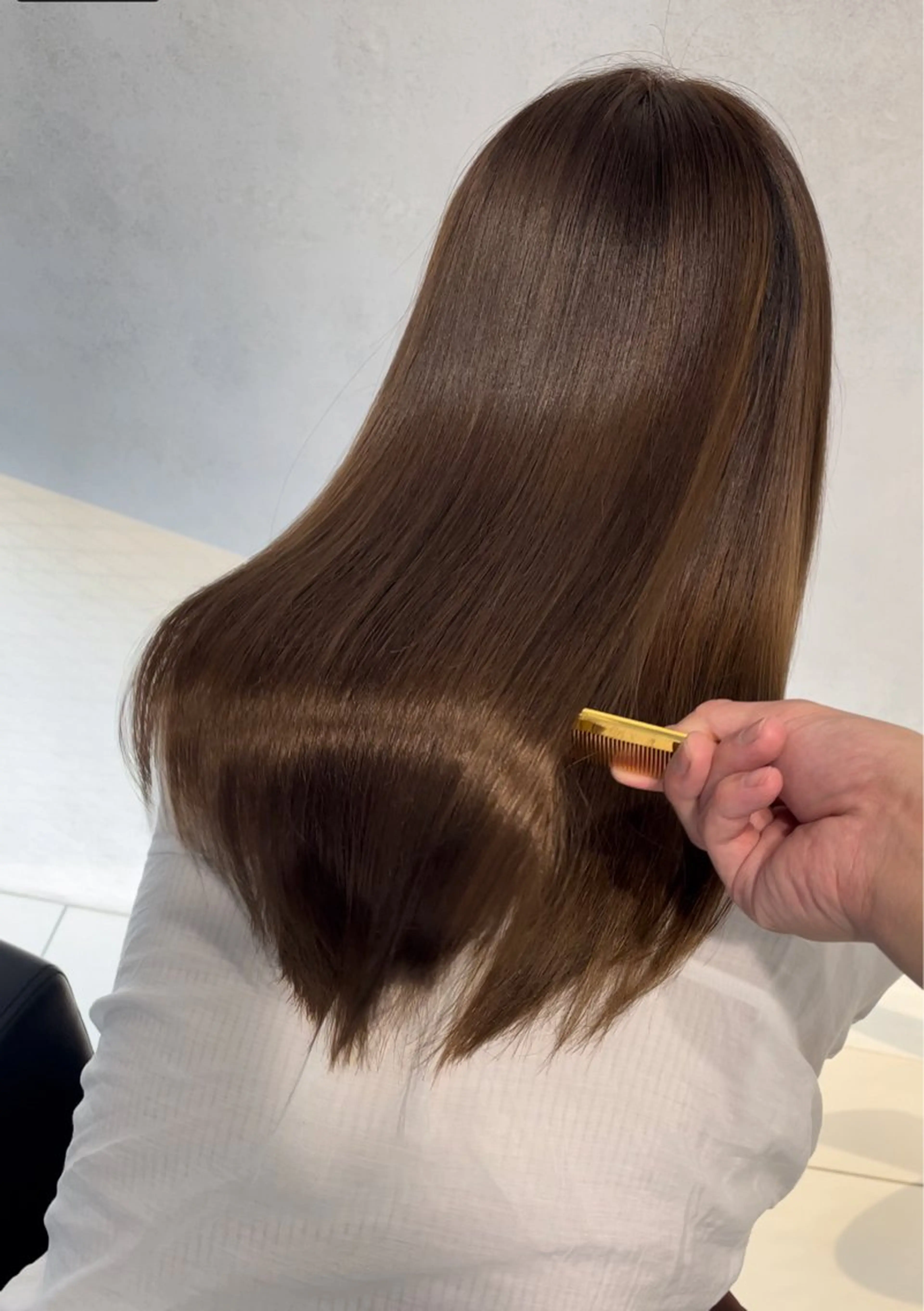 セミロング ✨髪質改善✨美髪 矯正🫧小泉のヘアスタイル