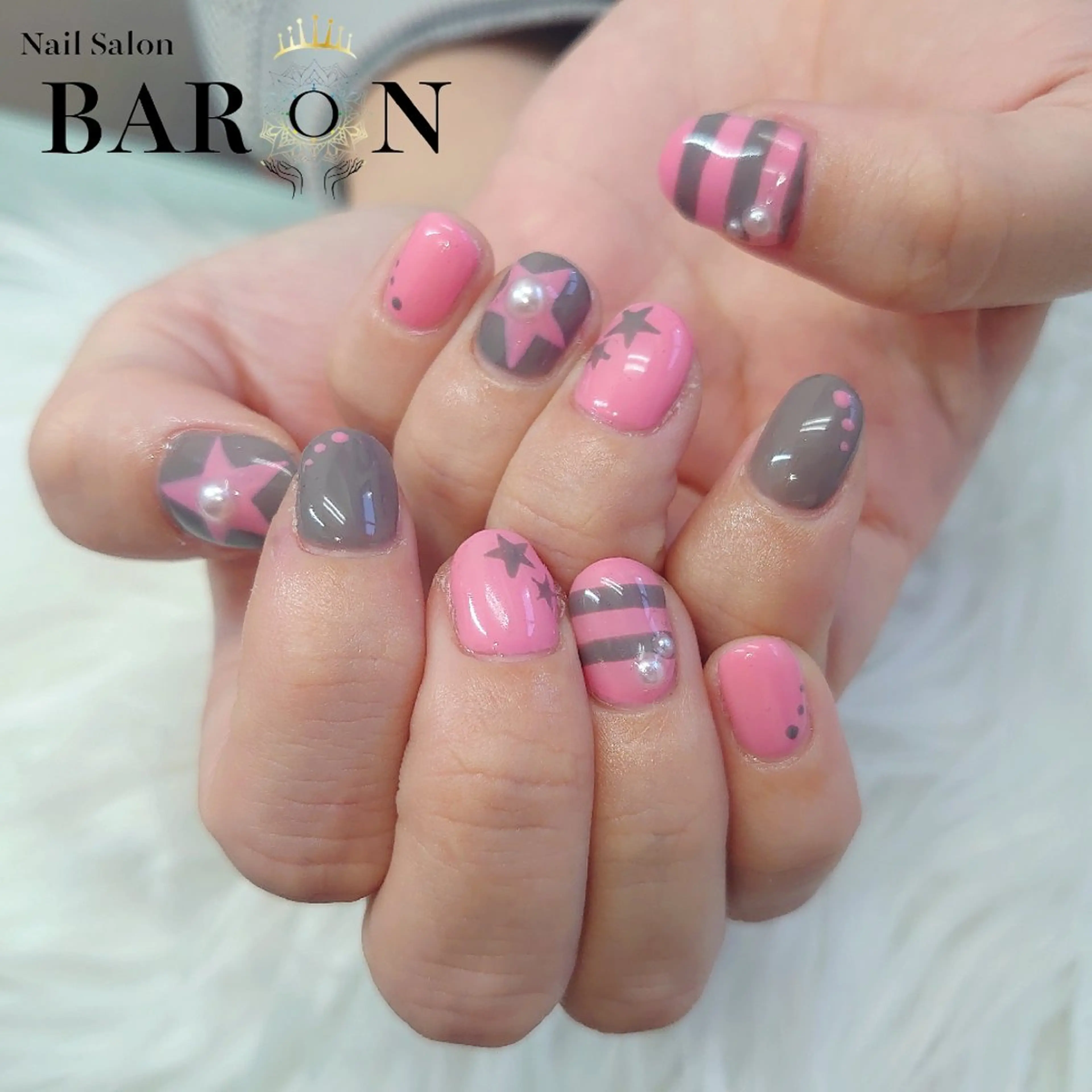 ネイル 持ち込み ♛BARON♛ AOIのネイルデザイン