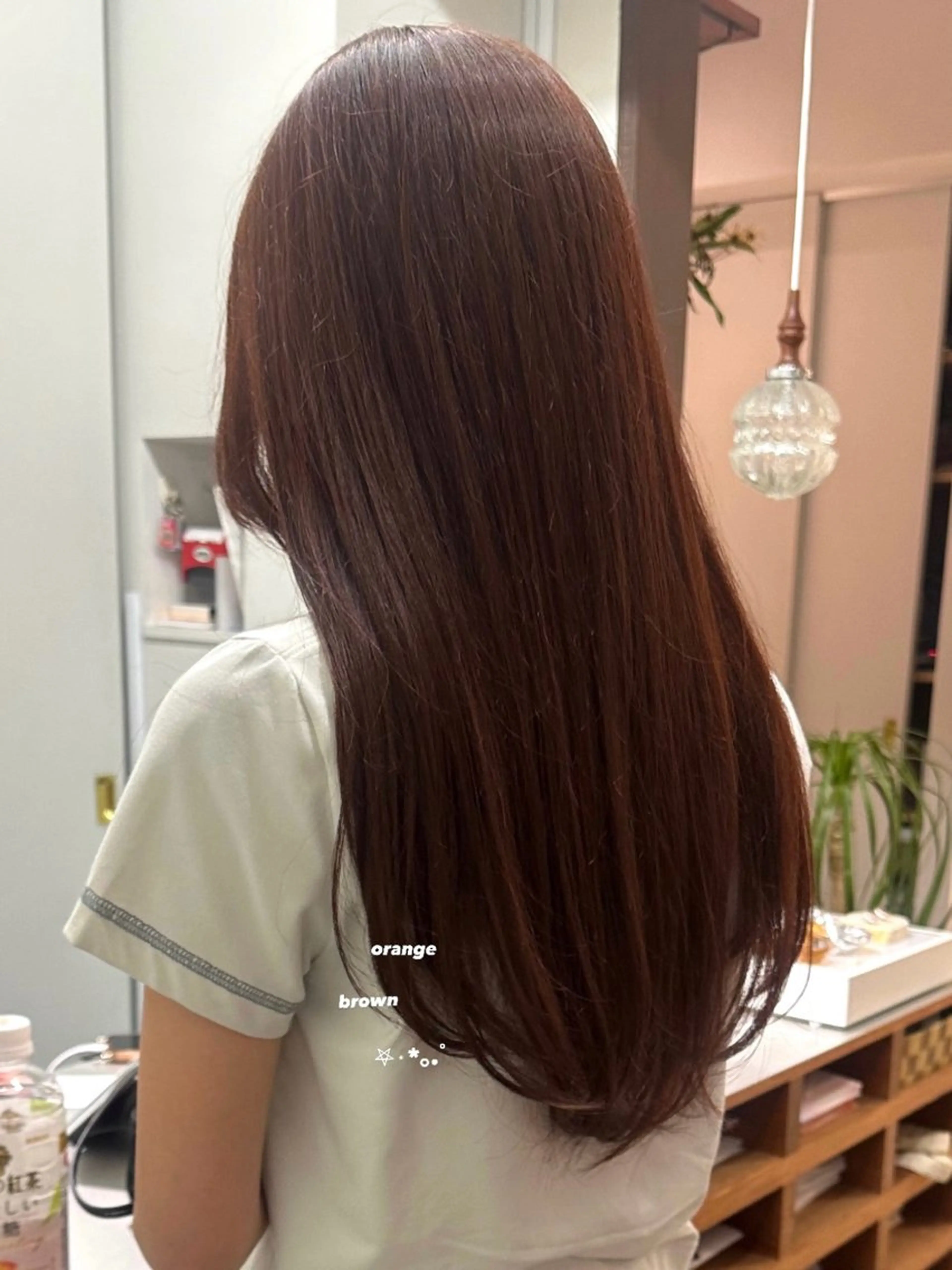 ロング カラー 暖色カラー/レイヤー 🌙 オノユリカのヘアスタイル