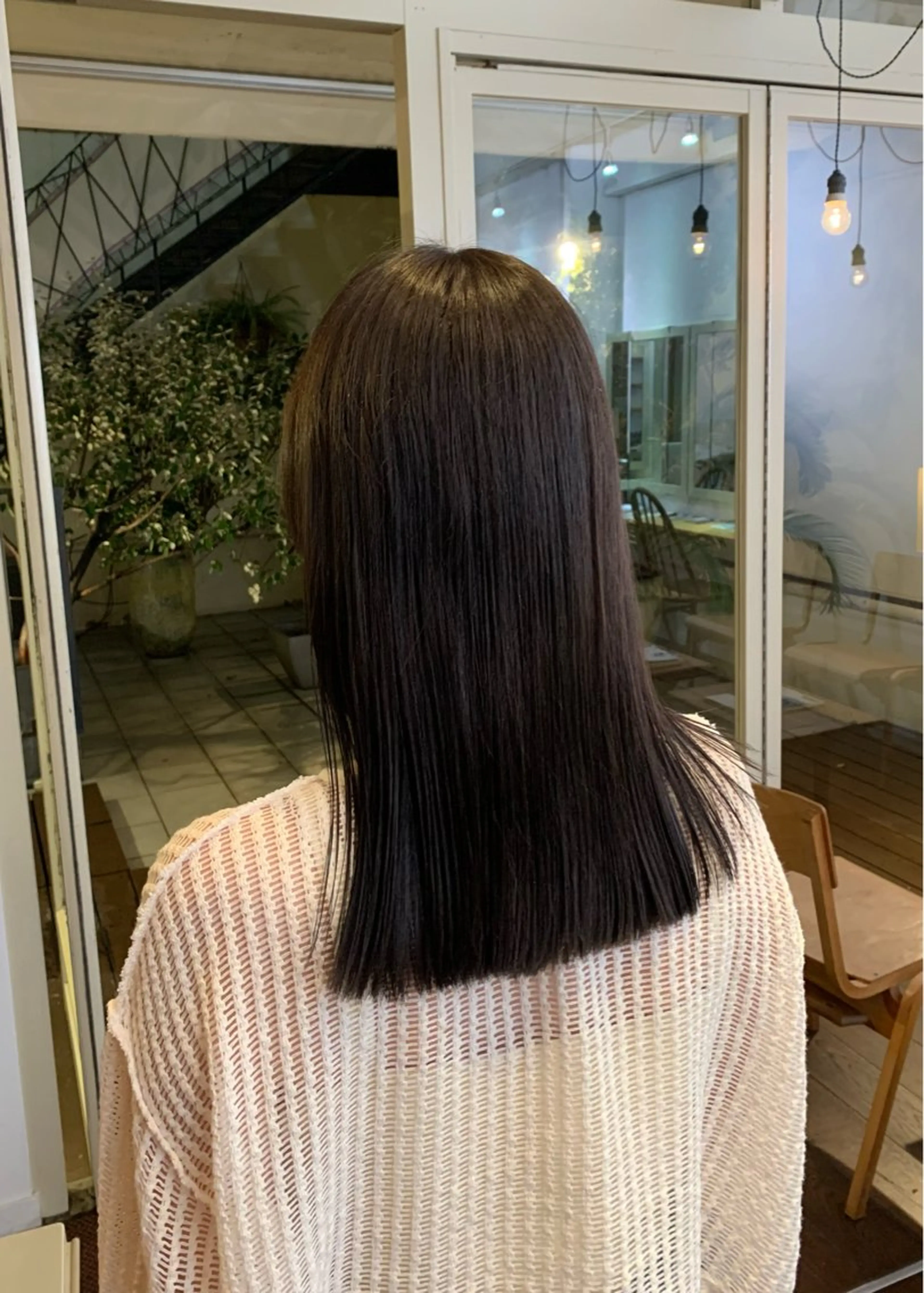 ロング カラー 透明感カラー グレージュ Make's表参道 らら🌼のヘアスタイル