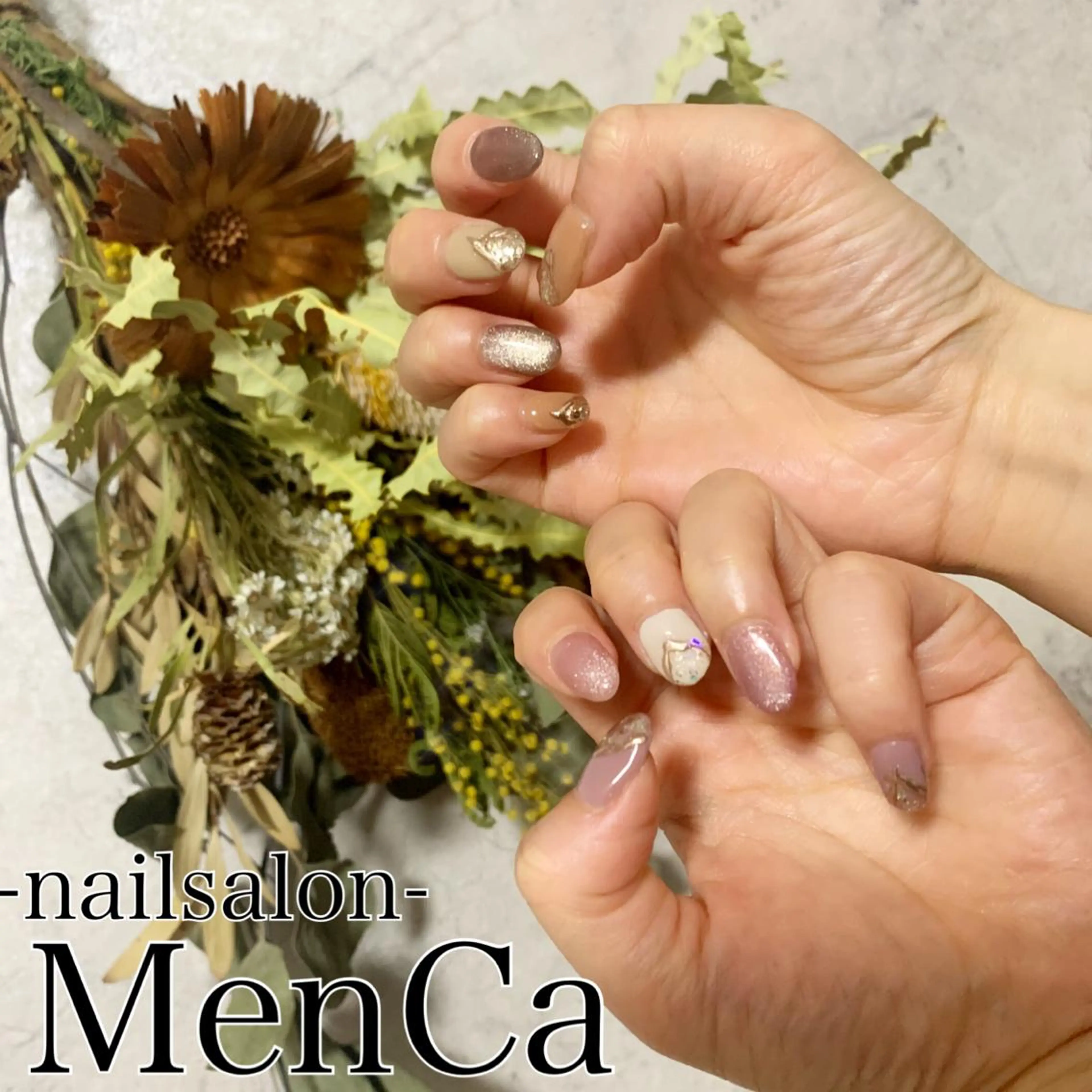 ネイル ハンドネイル 江崎 景子のネイルデザイン