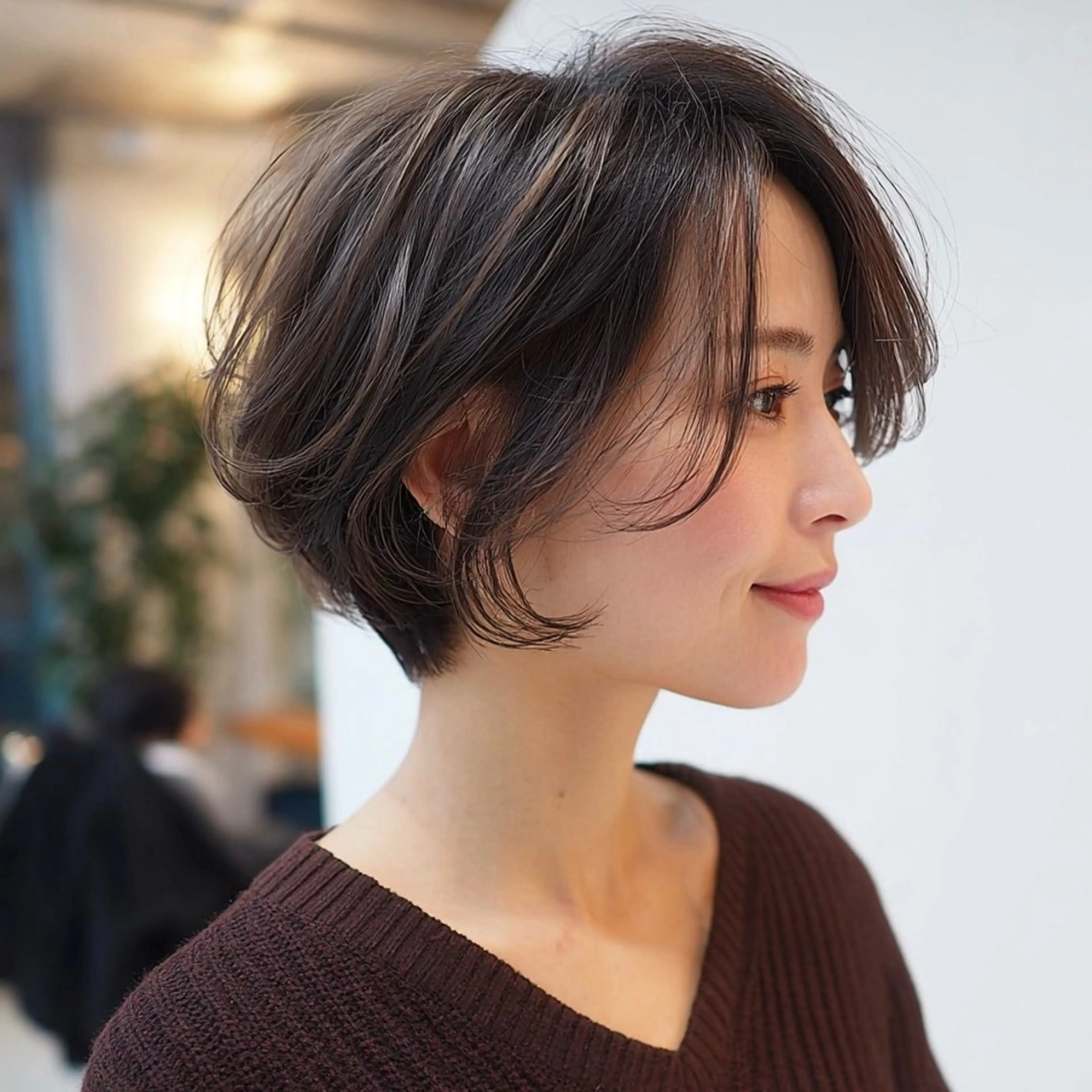 ショート カット ヘアカラー トリートメント ショート/脱白髪染め /鎌倉/コウスケのヘアスタイル