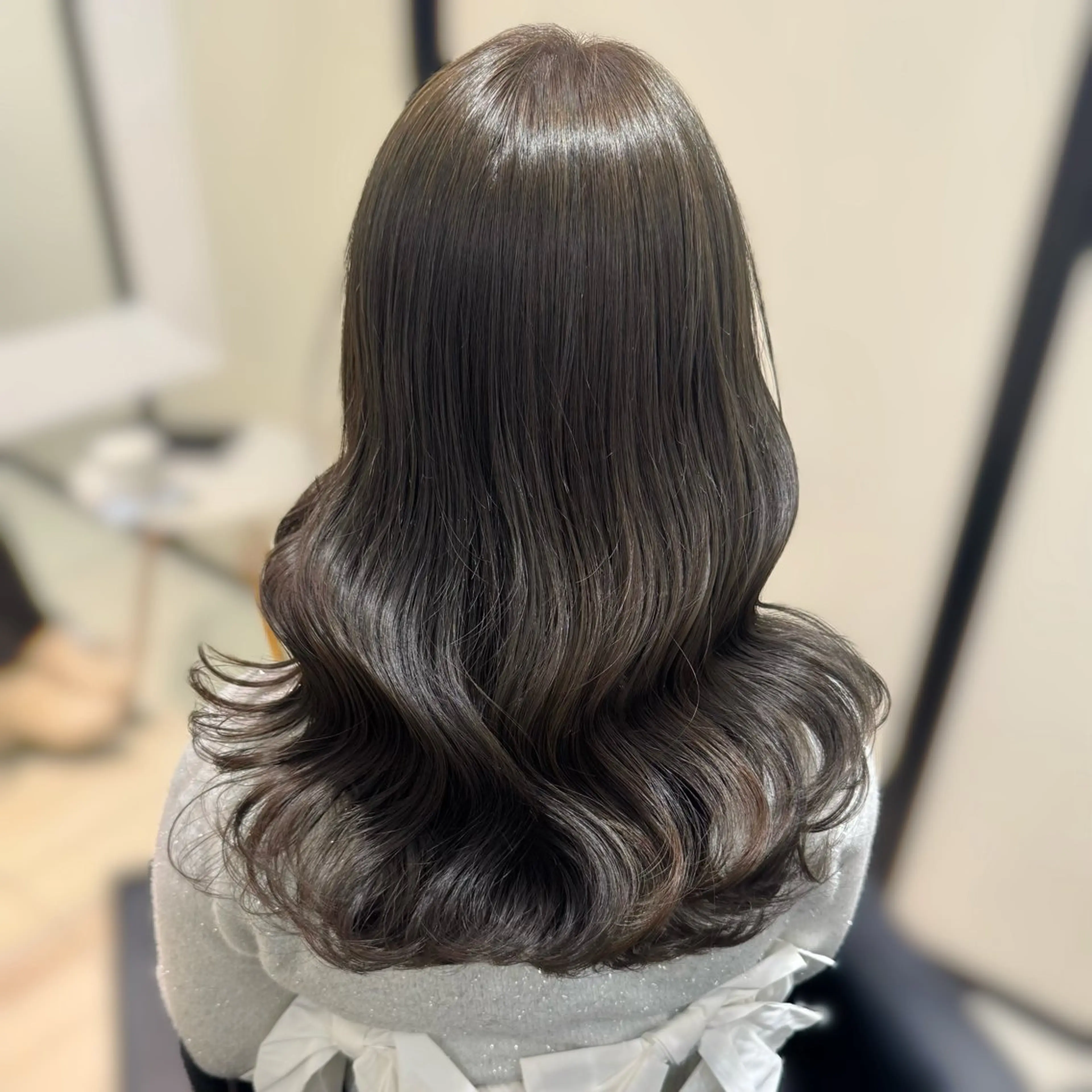 ロング カラー カット ヘアカラー トリートメント ブリーチなしカラー kana🐱のヘアスタイル