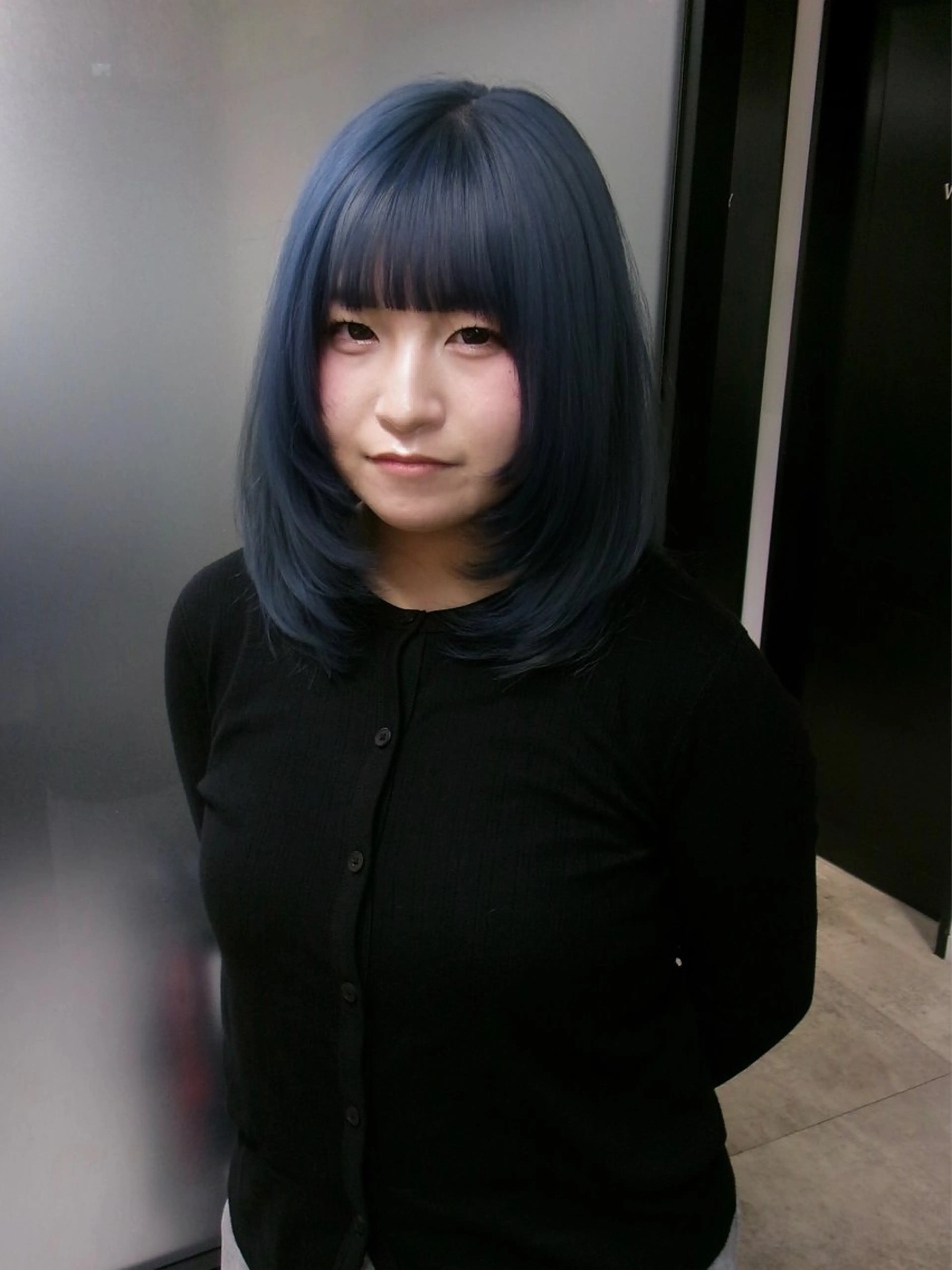 ミディアム カラー カット ヘアカラー トリートメント MIMI🌻໋᳝݊ 個性派カラー⑅ ⸝꙳のヘアスタイル