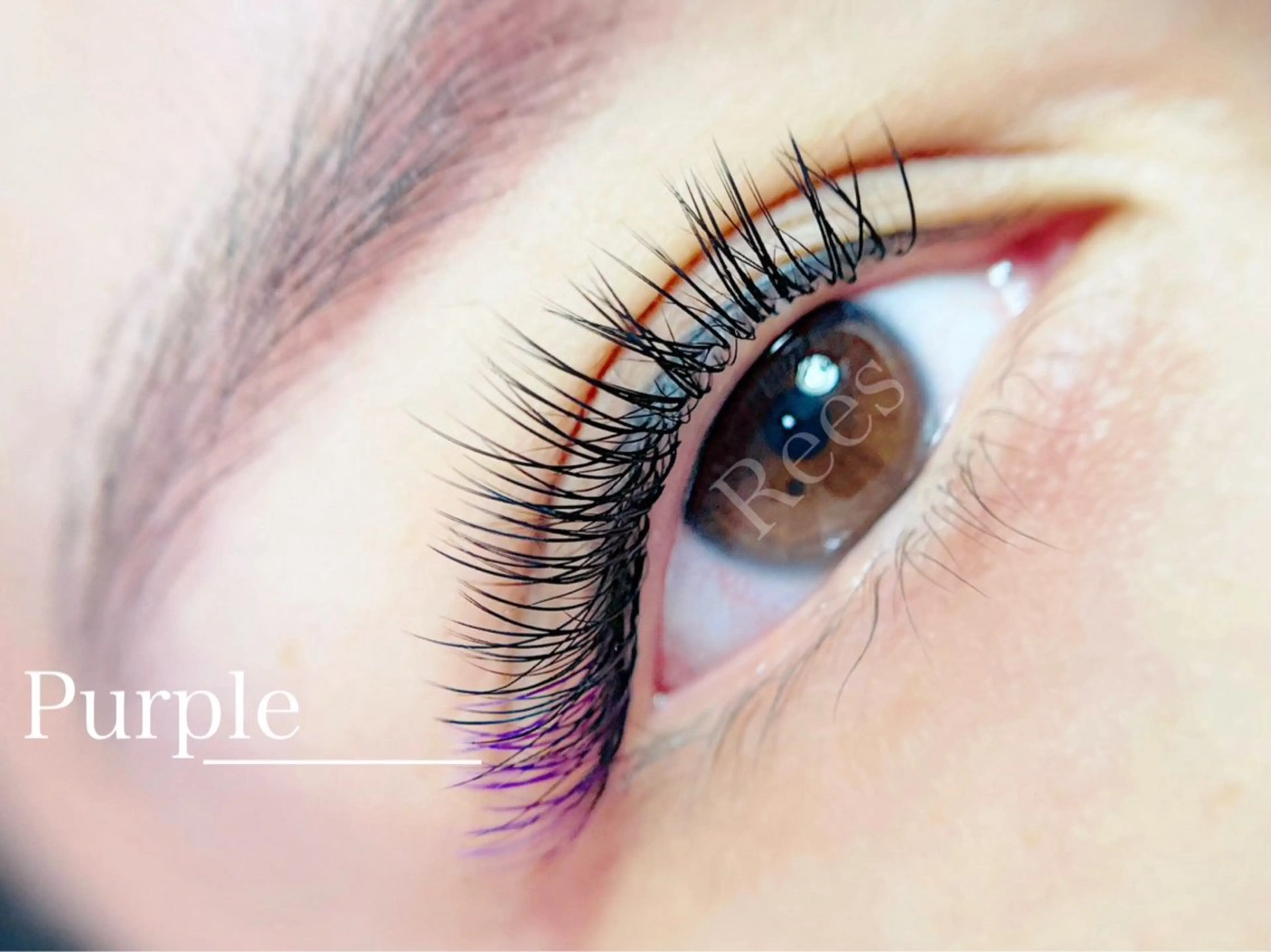 マツエク・マツパ フラットラッシュ ナチュラル 姫路アイデザイナー sacraのマツエク・マツパデザイン