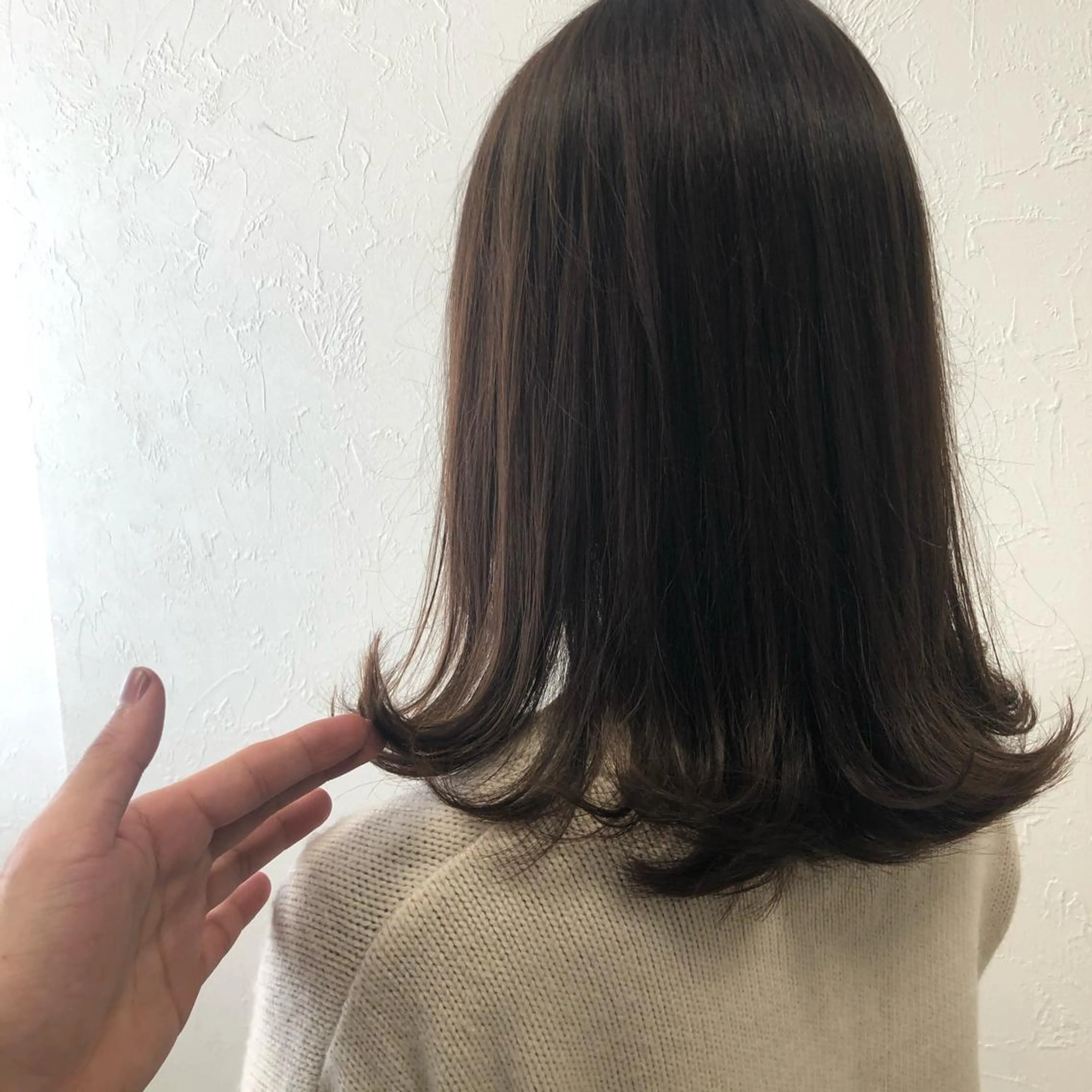 セミロング ヘアアレンジ 【美髪矯正特化】 ズケヤマのヘアスタイル
