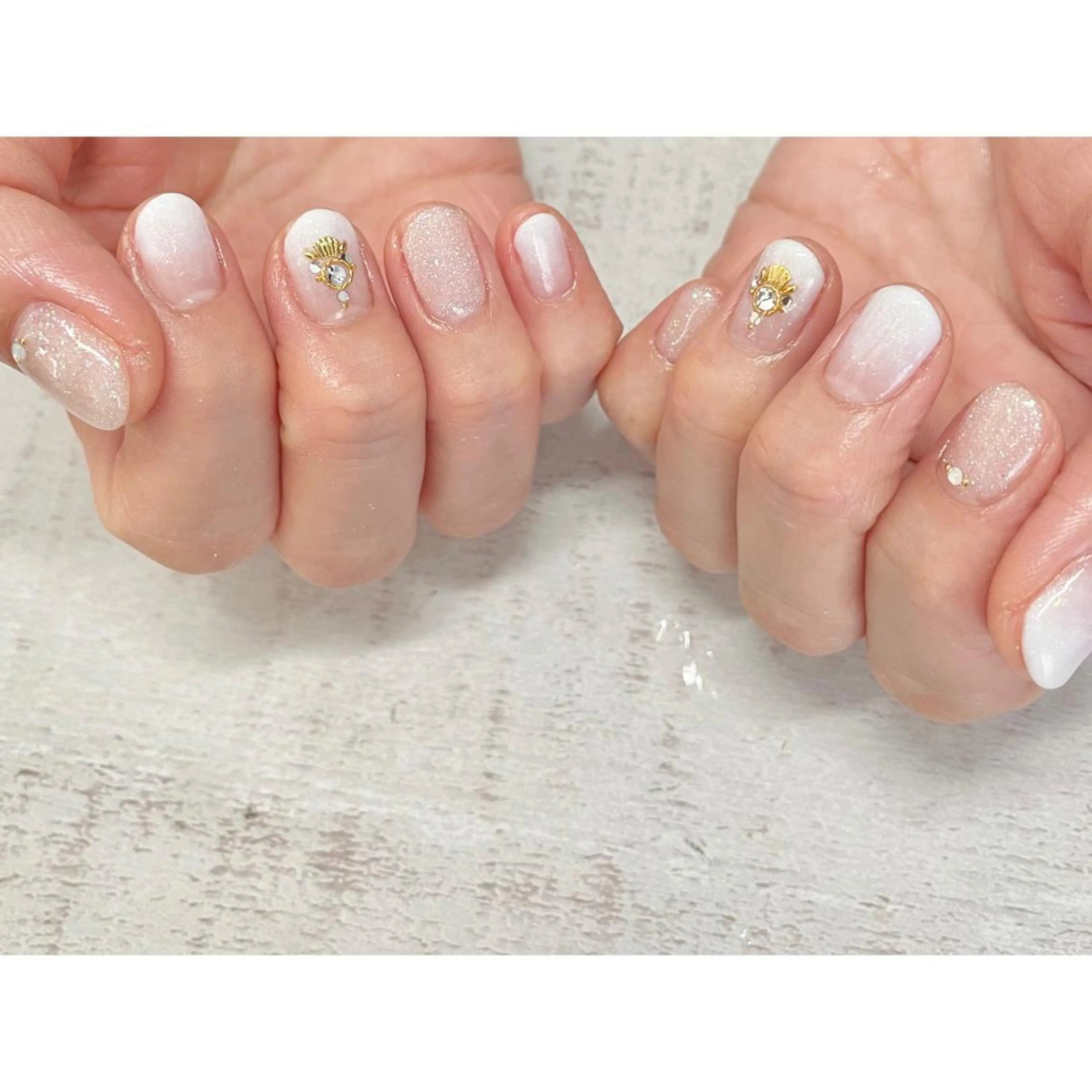 ネイル 𖡼 yumenoのネイルデザイン