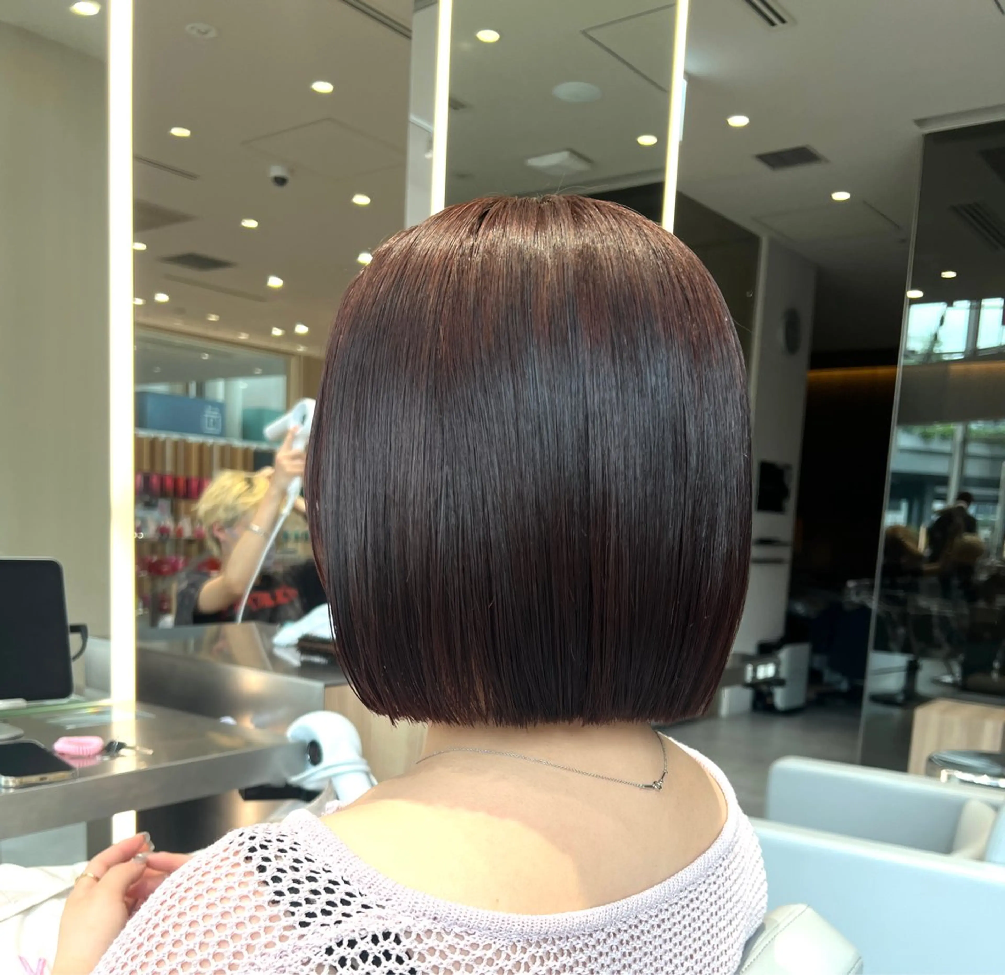 ミディアム カラー ボブ kako　ショート ボブのヘアスタイル