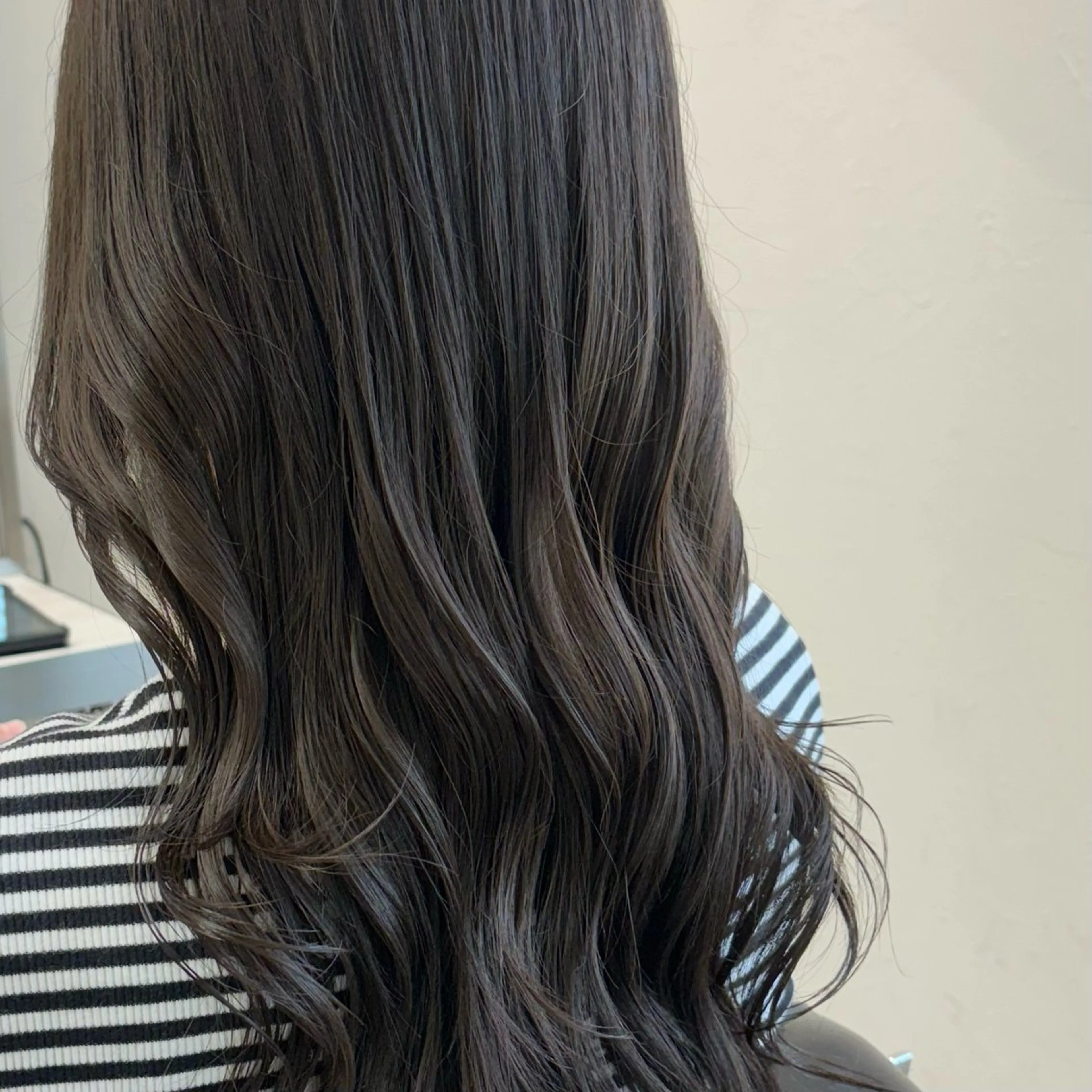 セミロング カラー 髪質改善ストレート /暖色カラー🎀🪞のヘアスタイル