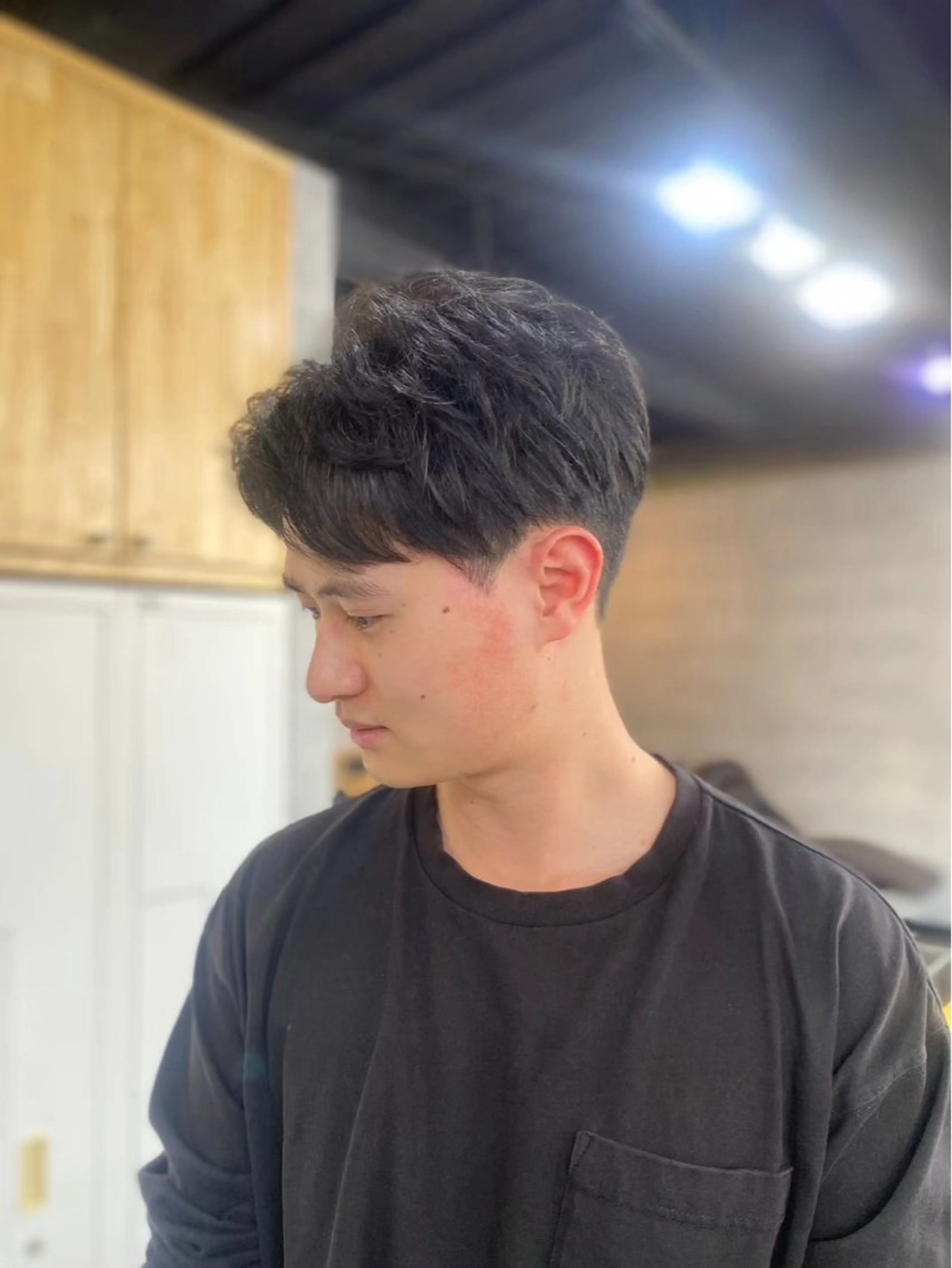 メンズ マッシュ 💚メンズカット💚 無料のヘアスタイル