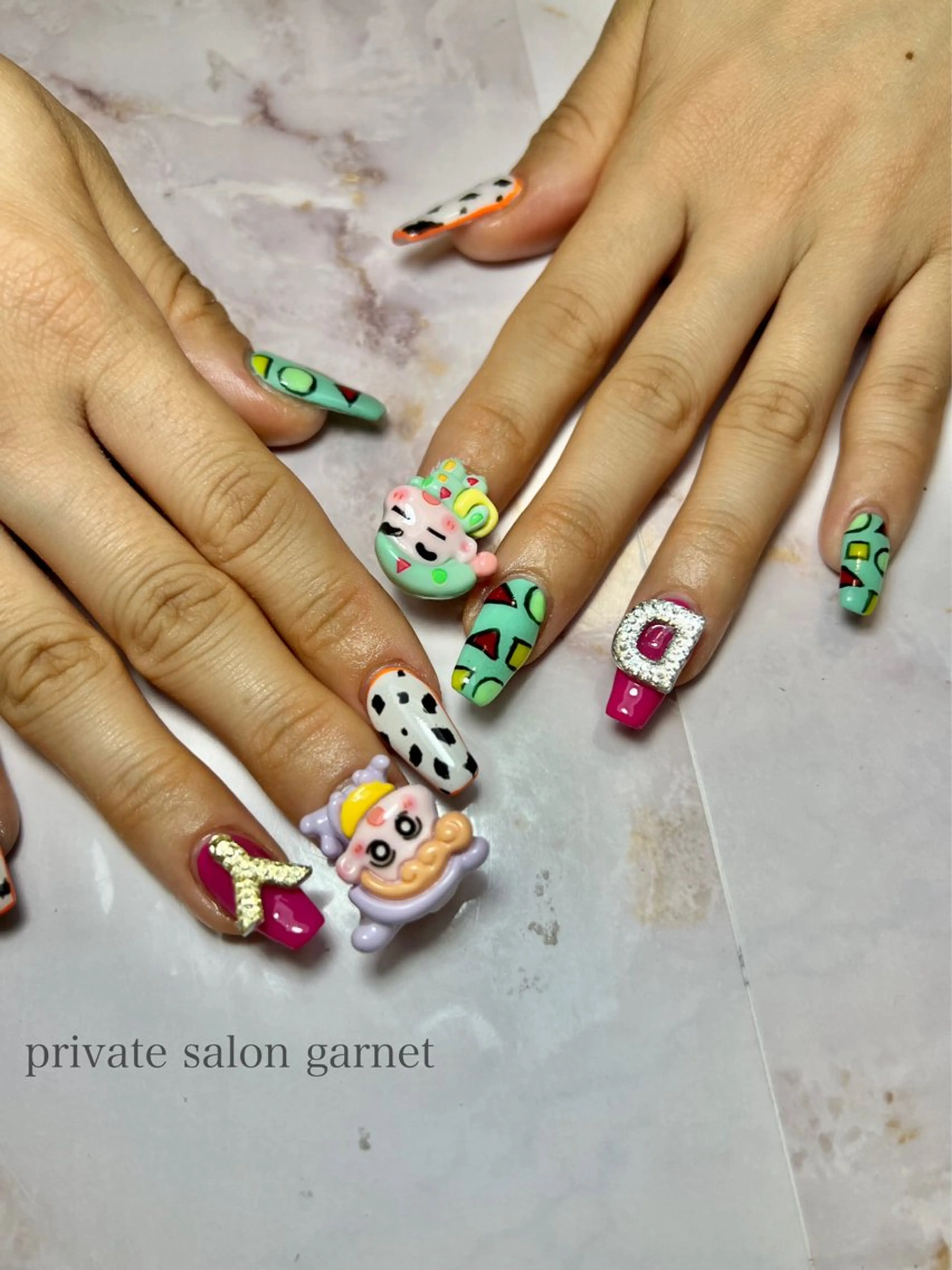 ネイル ハンドネイル Garnet nailのネイルデザイン