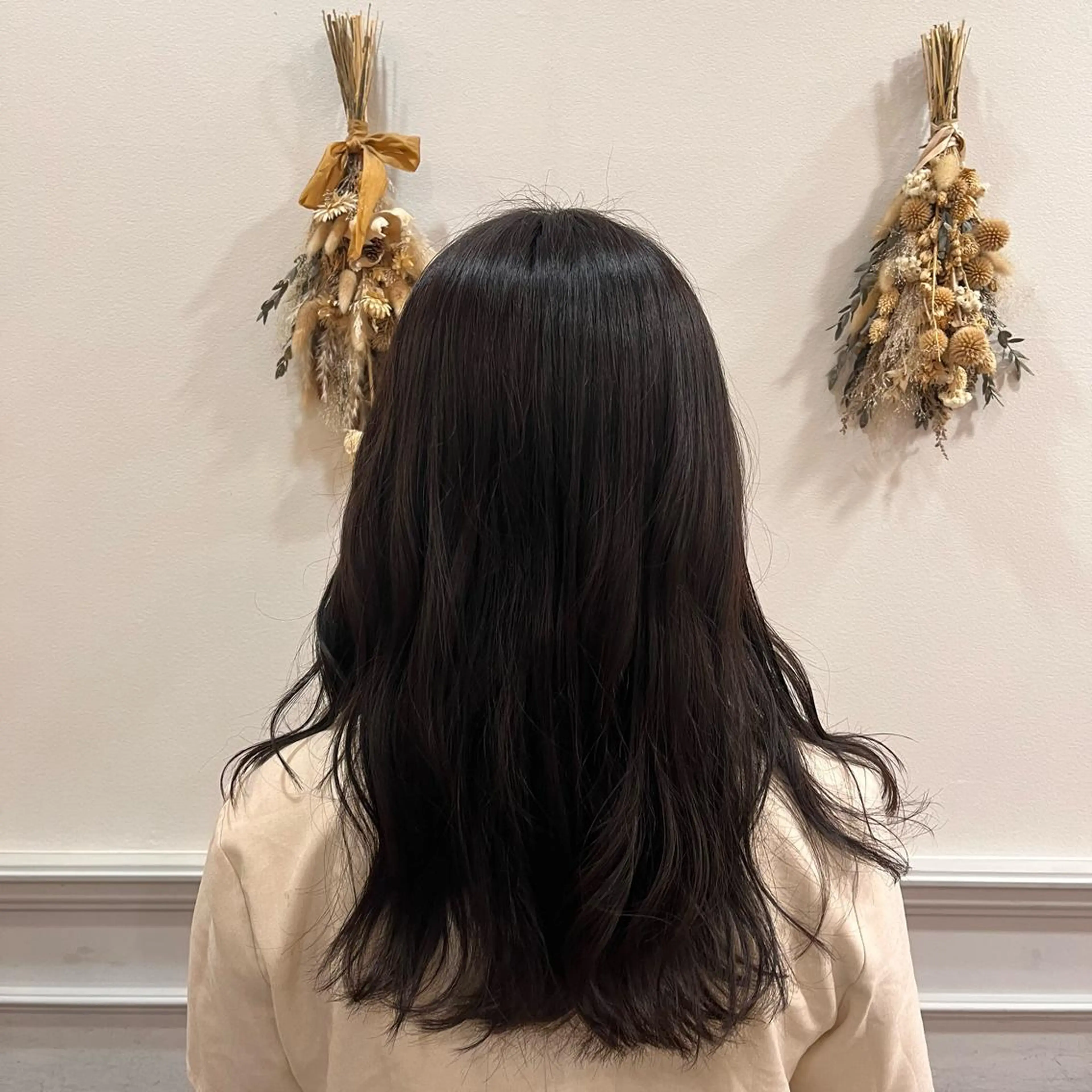 ロング よしだ しおりのヘアスタイル