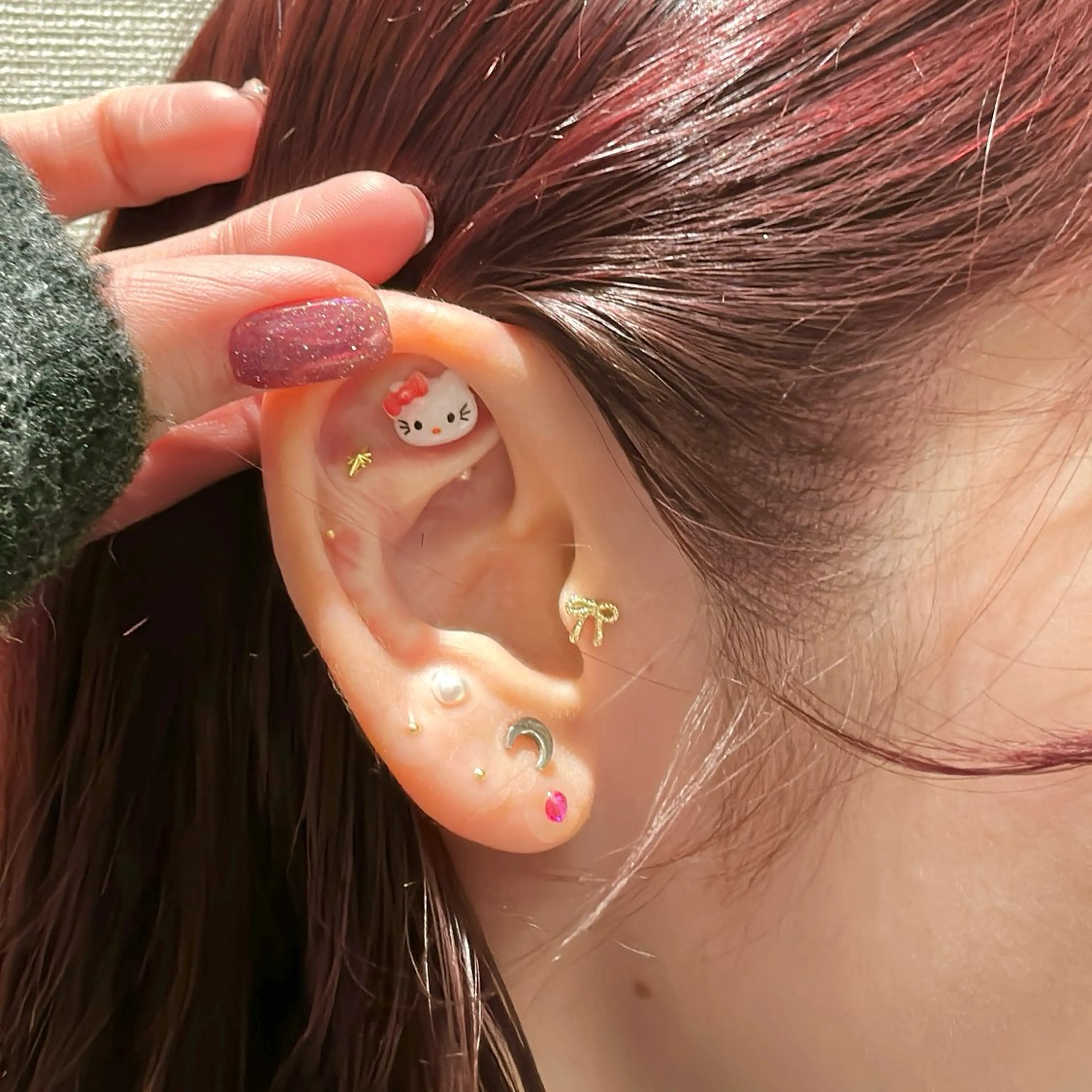 【⭐︎7/7​〜​start⭐︎】耳ツボジュエリー👂🏻✨💞予約リクエスト受付中！の写真