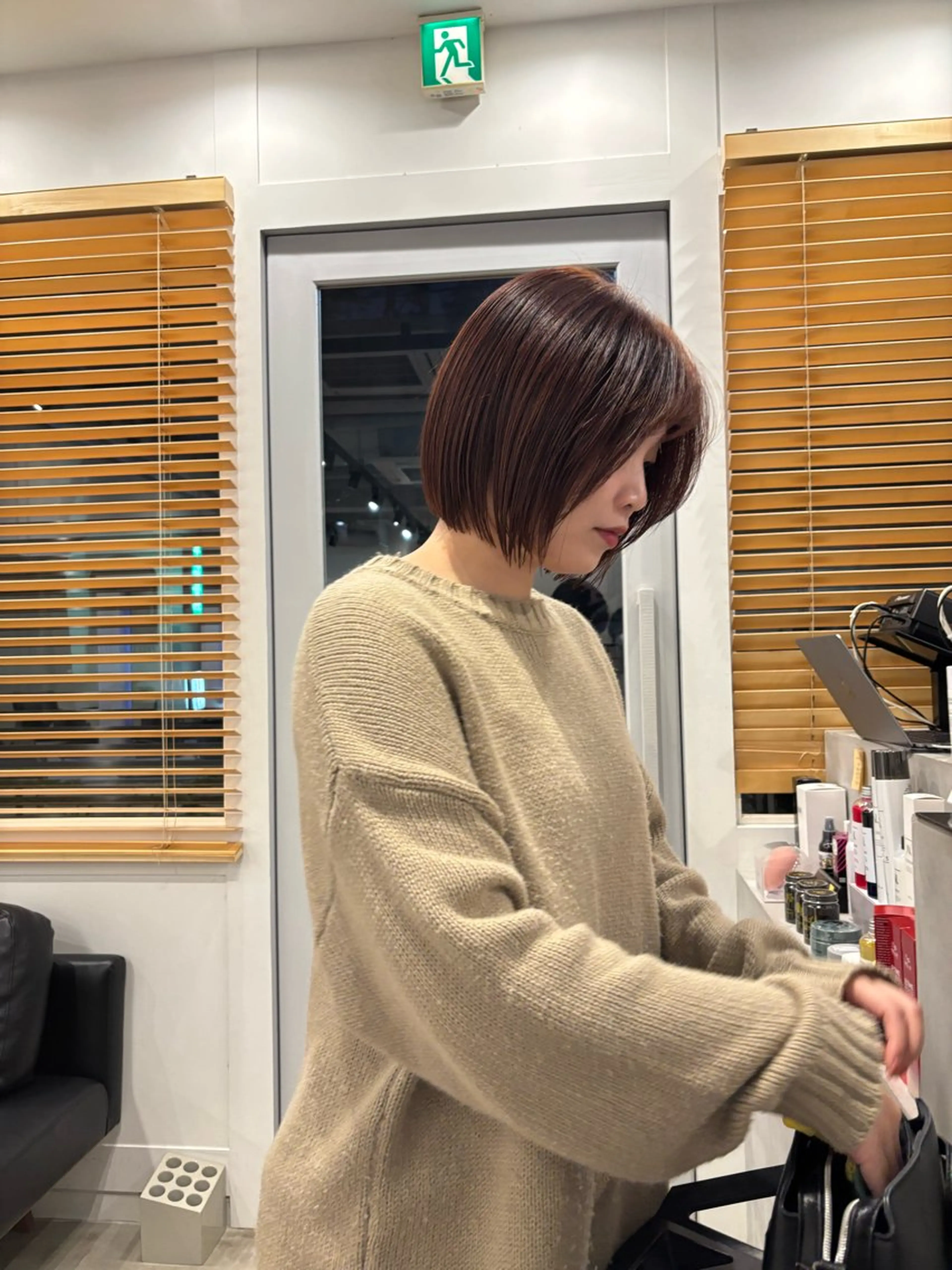 熊取谷 茉那のヘアスタイル