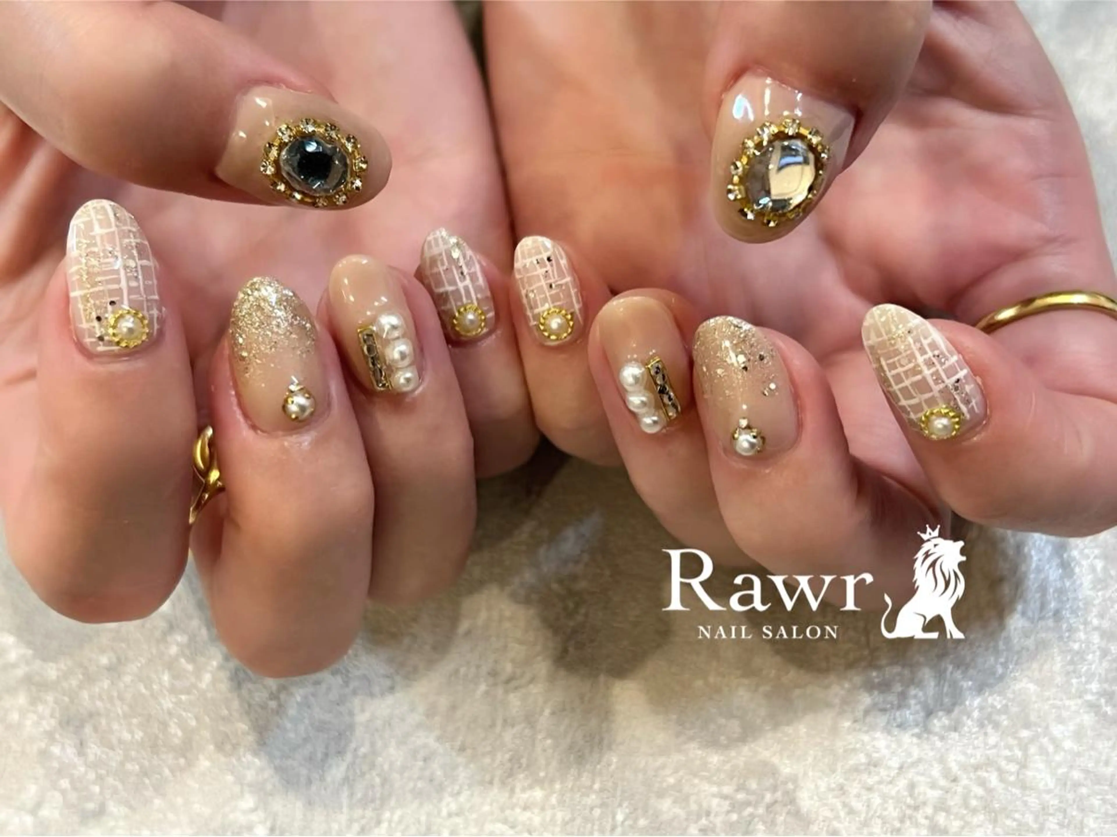 ネイル ハンドネイル Rawr / saoriのネイルデザイン