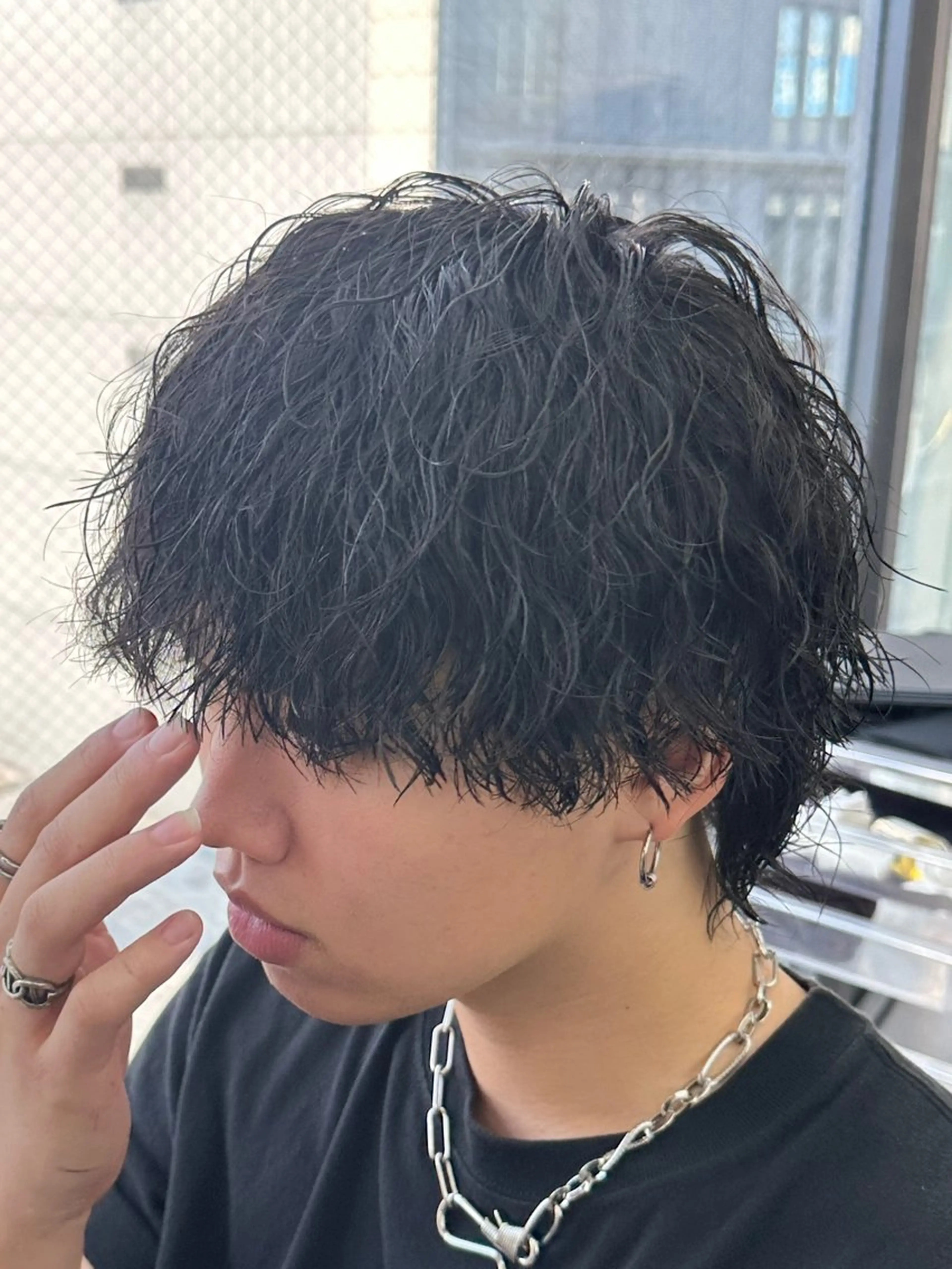 ショート パーマ メンズ SENTA✨メンズ パーマ✨fifth栄のヘアスタイル