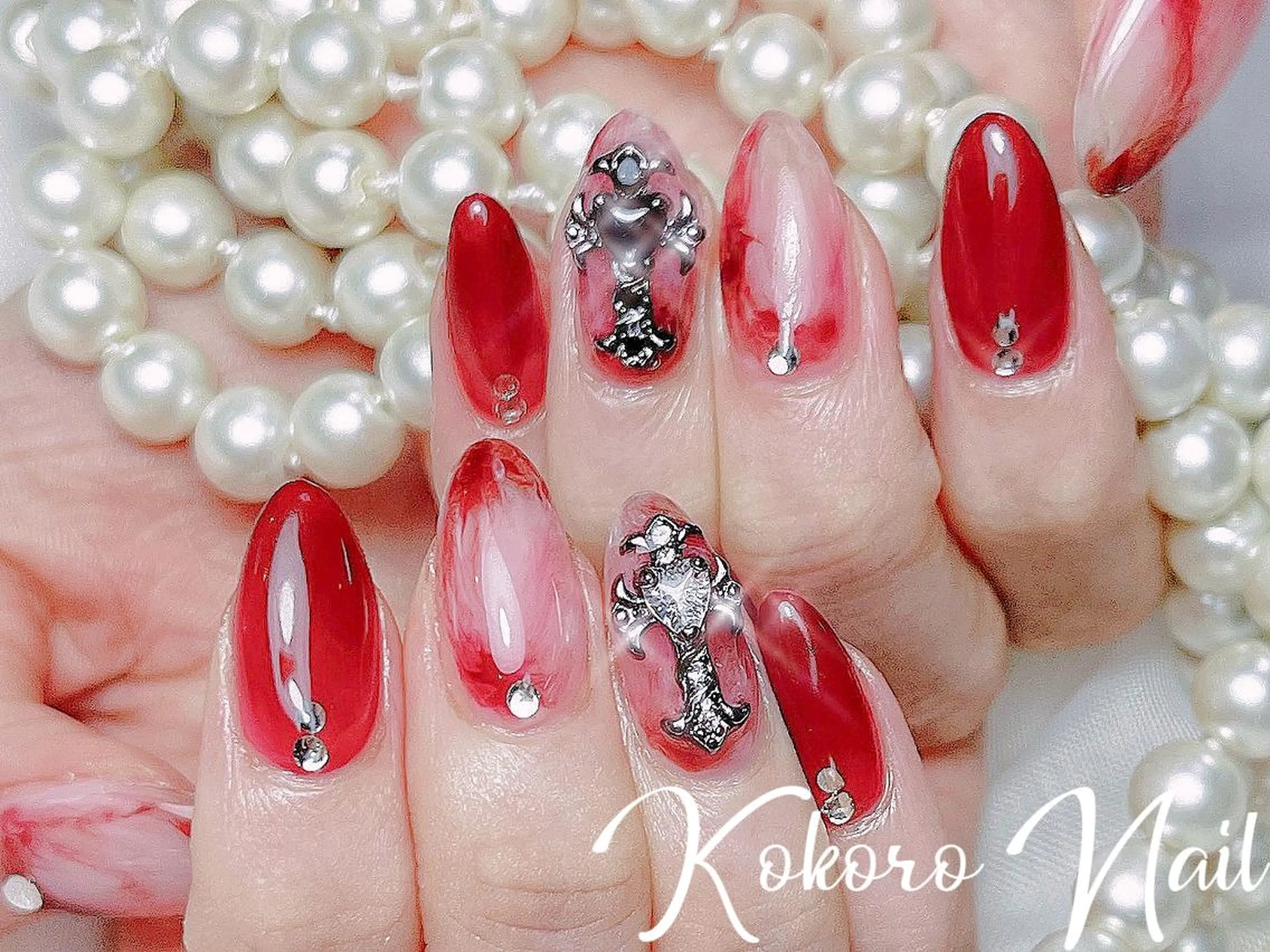 ネイル ハンドネイル 💗NA.YUKI NAIL💗のネイルデザイン