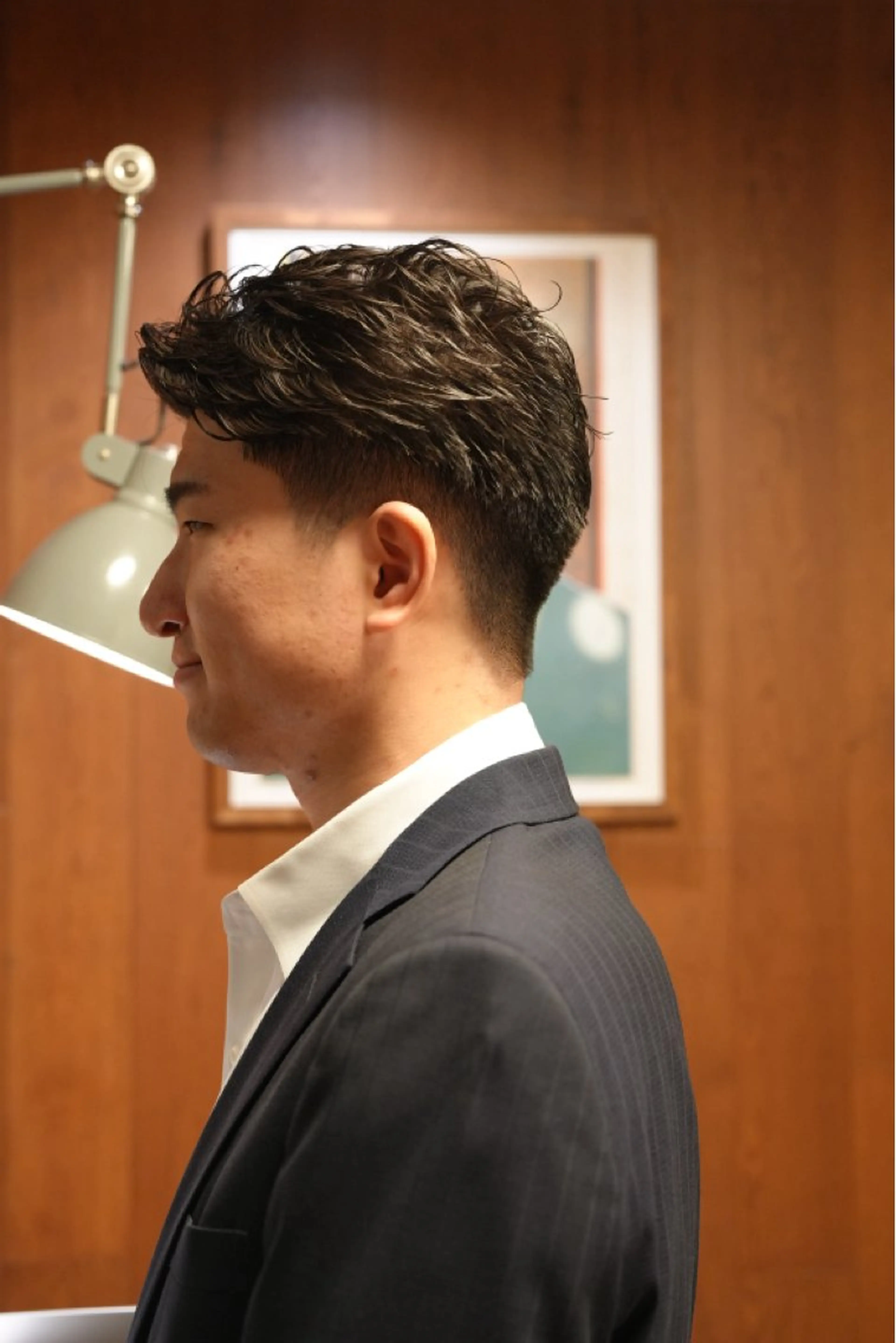 メンズ メンズパーマ いしだ りょうのヘアスタイル