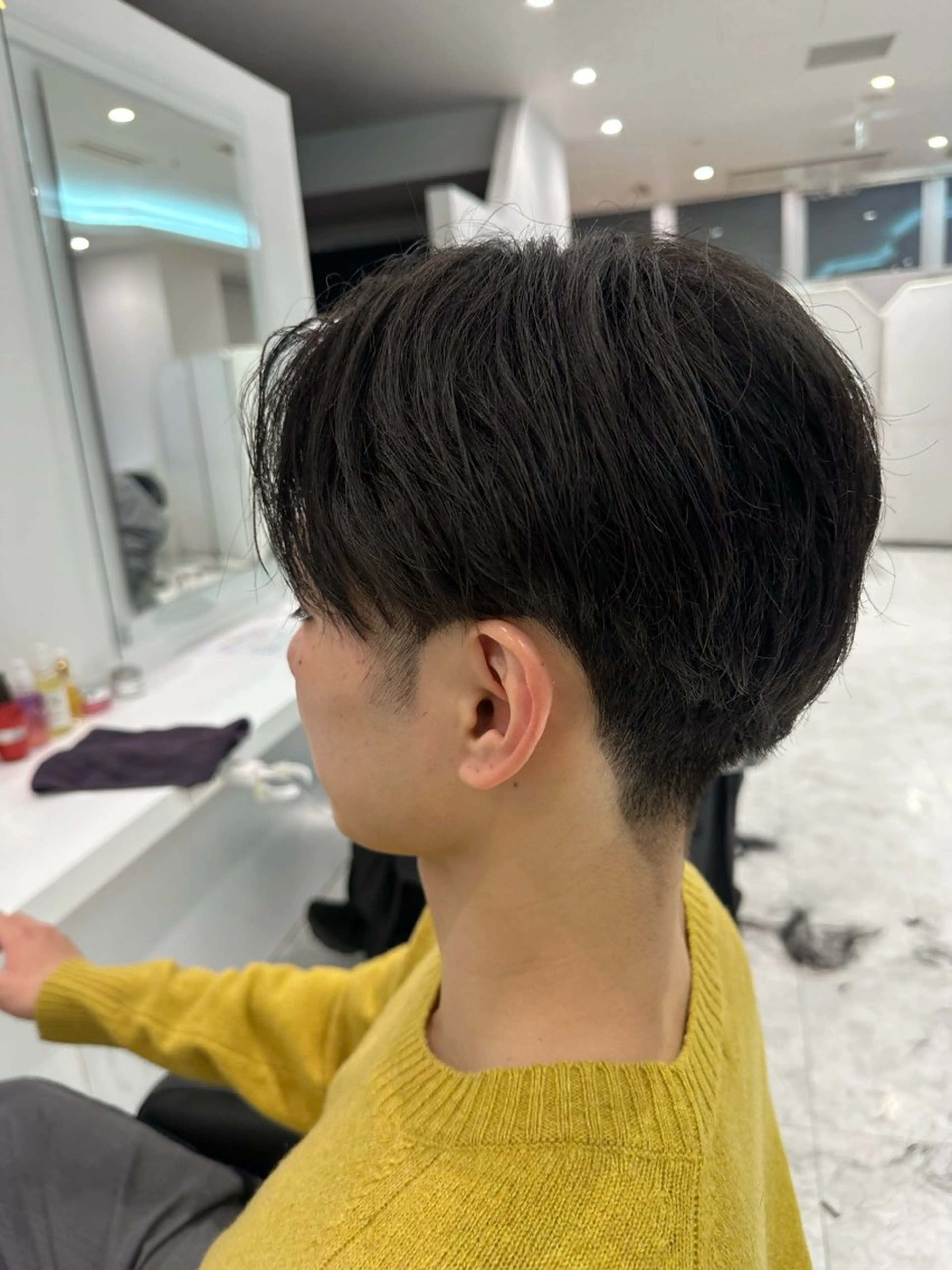 メンズ カット ヘアカラー 🐺韓国風メンズ特化 あさひ🐺のヘアスタイル