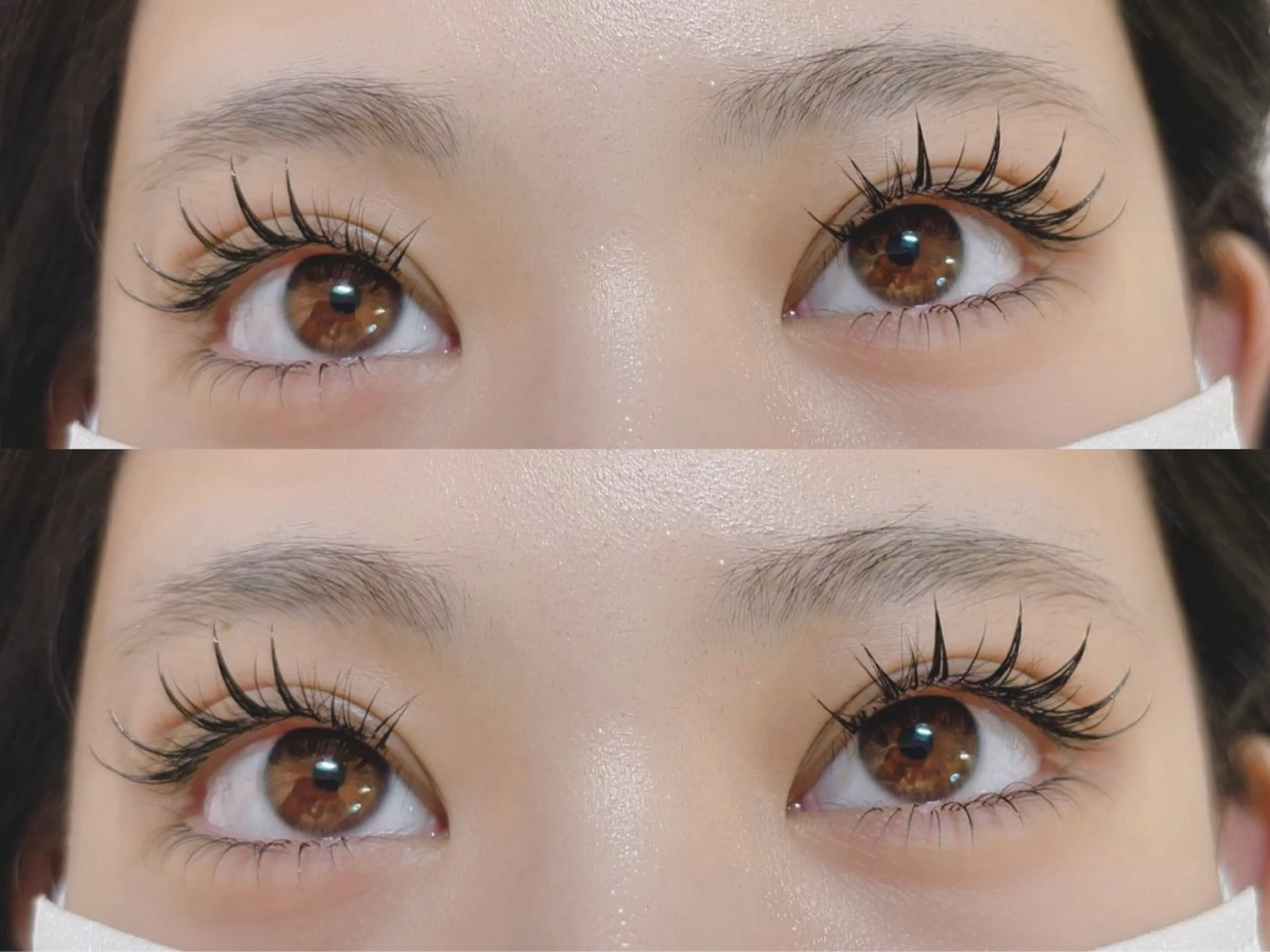 マツエク・マツパ 付け放題 バインドロック 束感まつ毛 フラットラッシュ パリジェンヌラッシュリフト マツエク リナ アメ村のマツエク・マツパデザイン