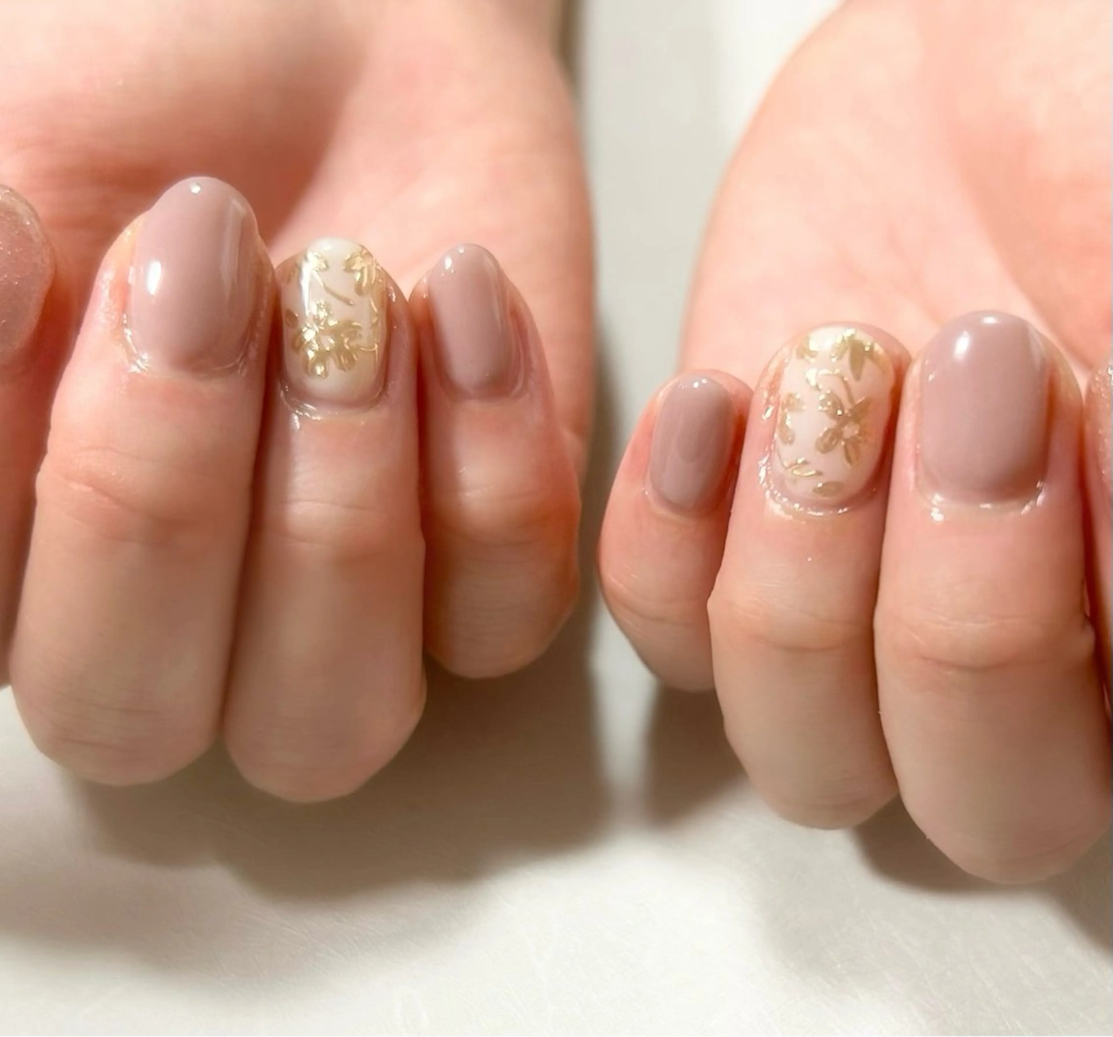 ネイル アートネイル ミラーネイル ハンドネイル M's salonのネイルデザイン