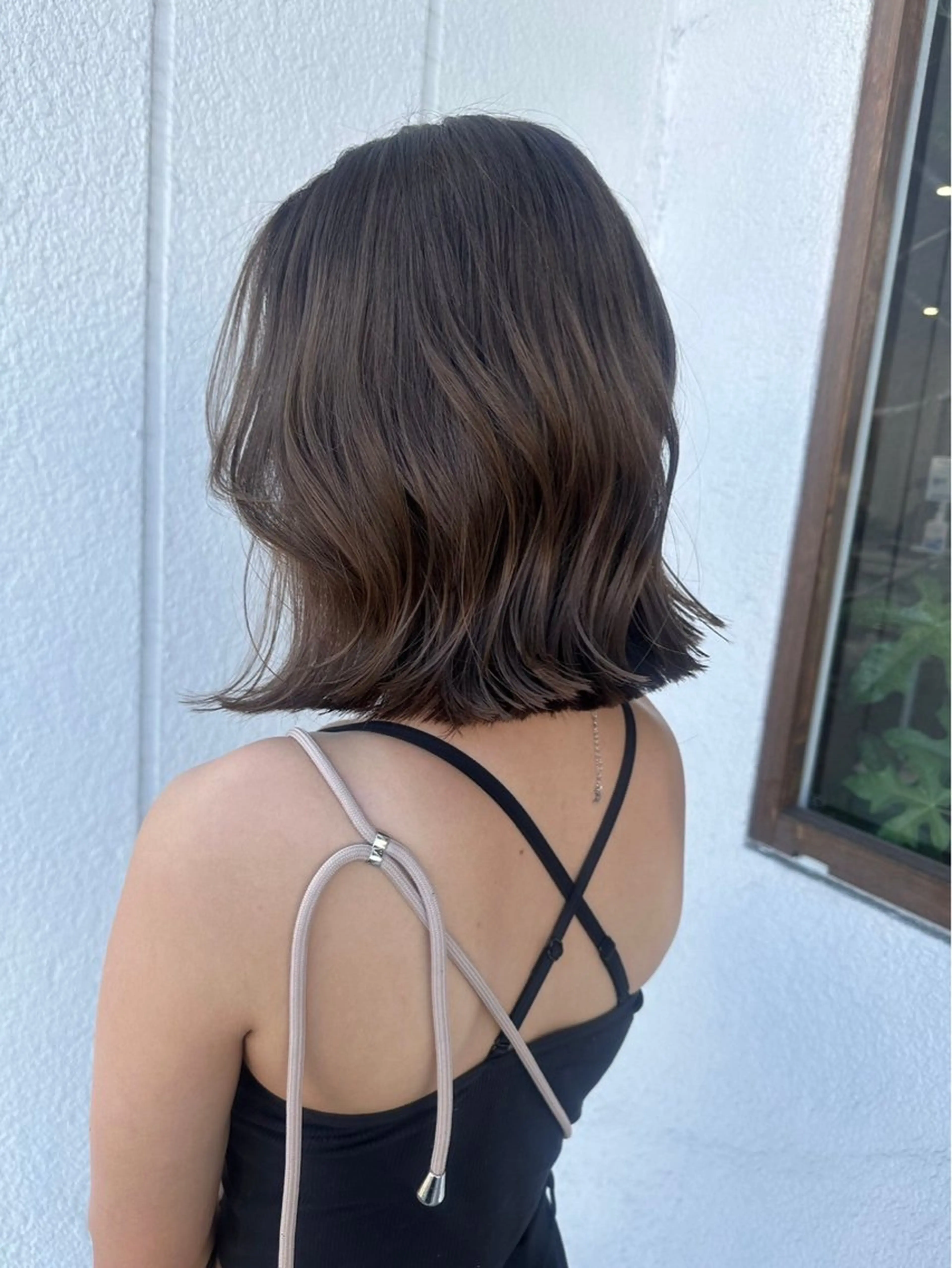 ミディアム エヌプランツ 和泉府中のヘアスタイル