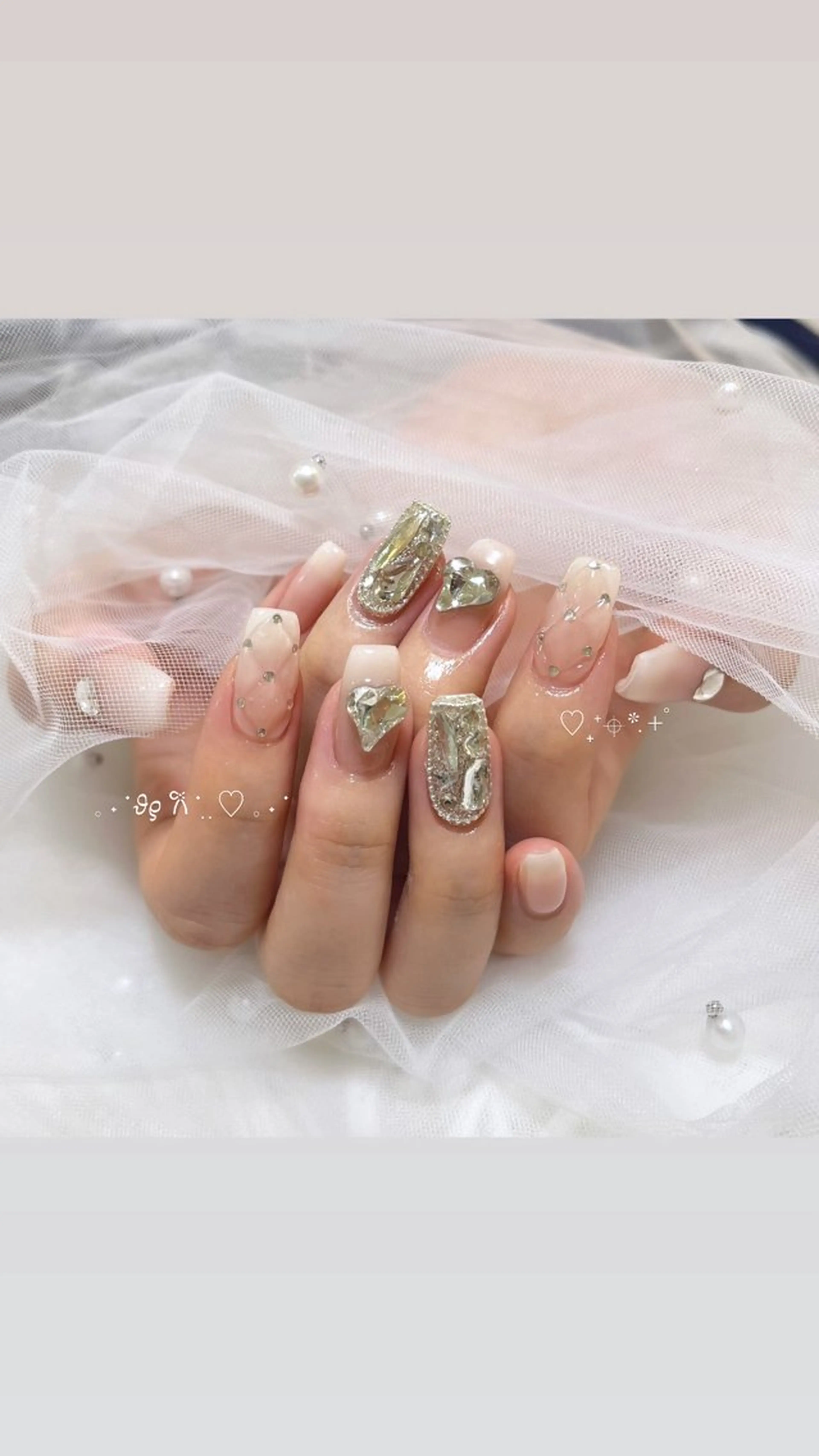 ネイル Blanche mimi.u_aのネイルデザイン