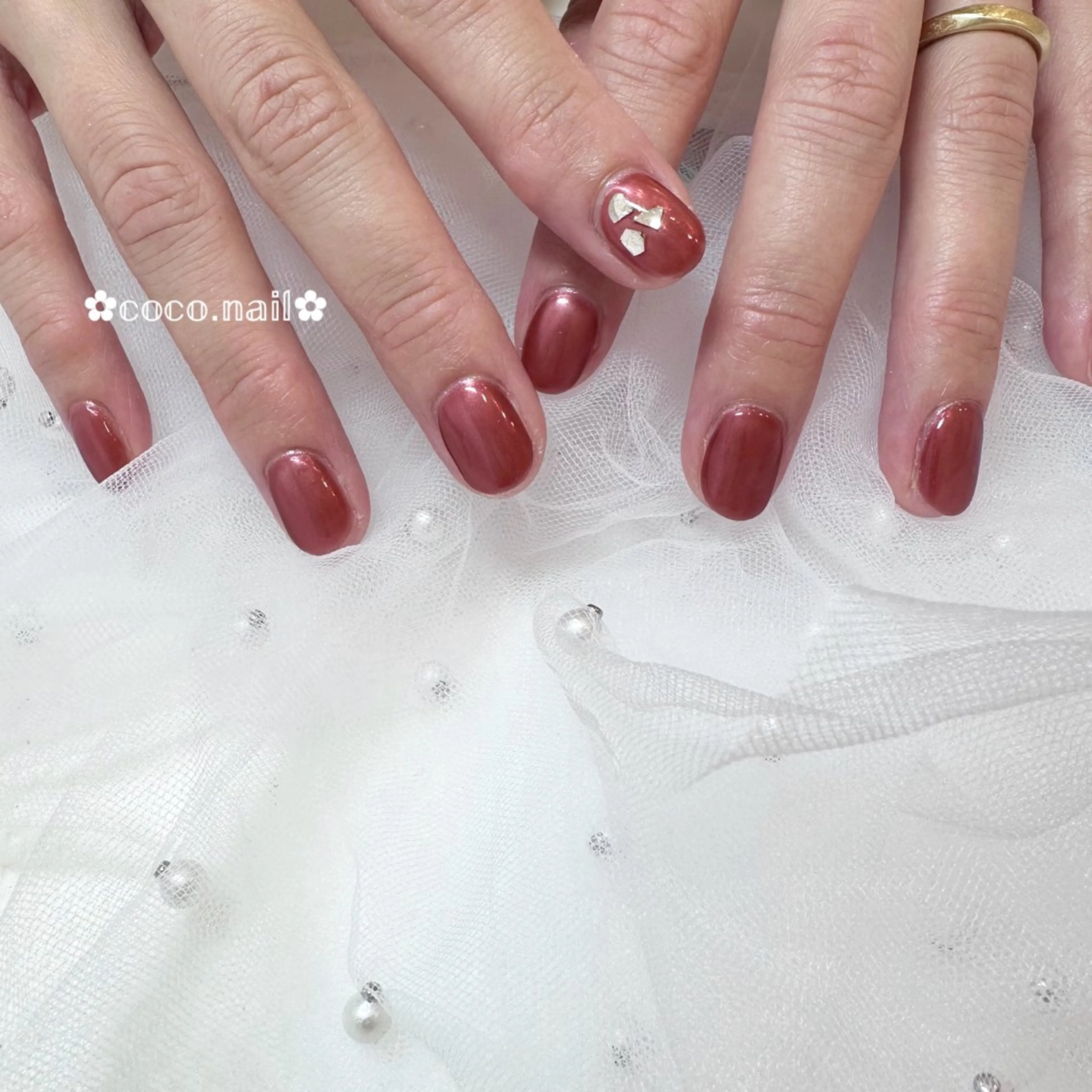 ネイル lili.nail y2k/長さ出しのネイルデザイン