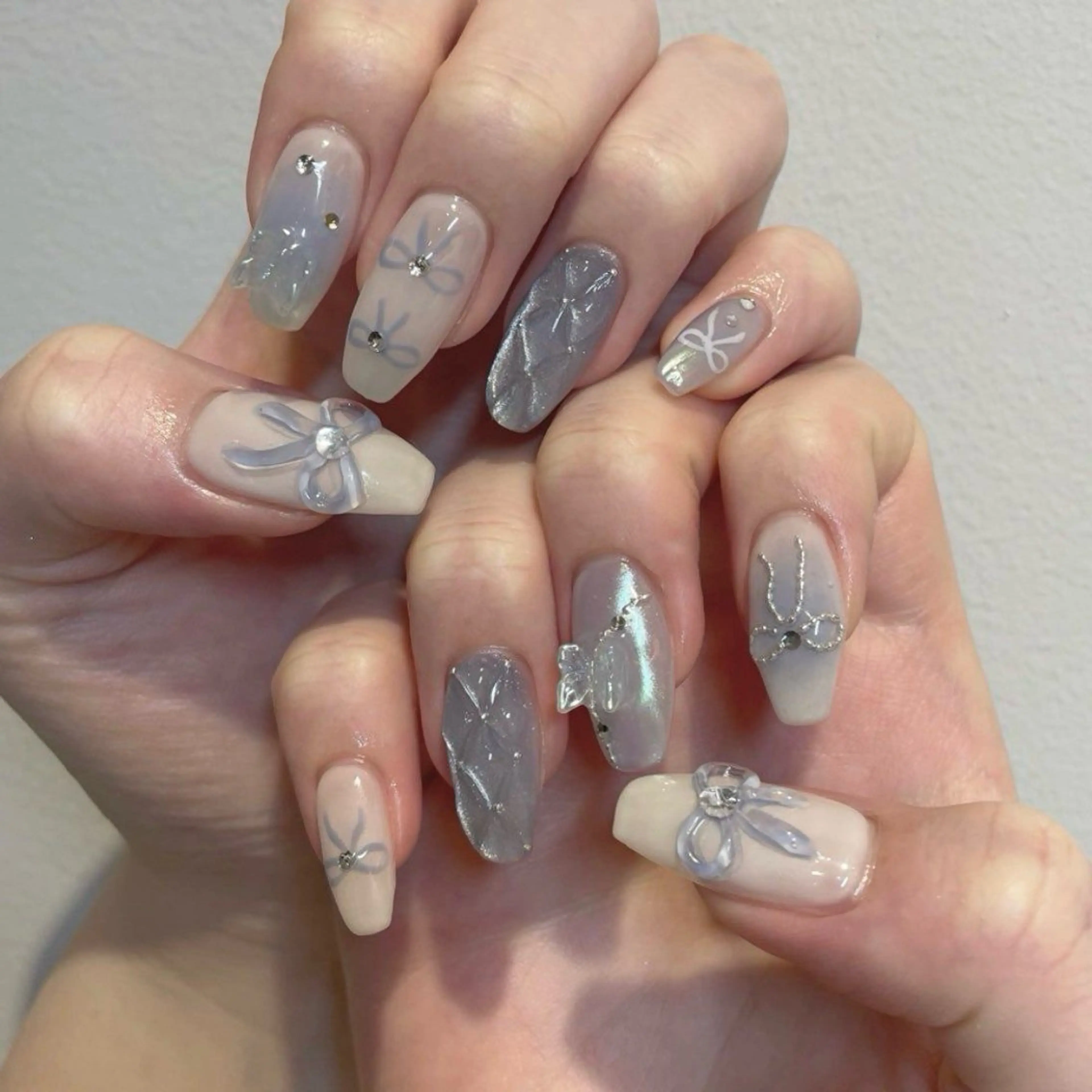 ネイル 韓国ネイル ワンホンネイル Kawaii _Nailのネイルデザイン