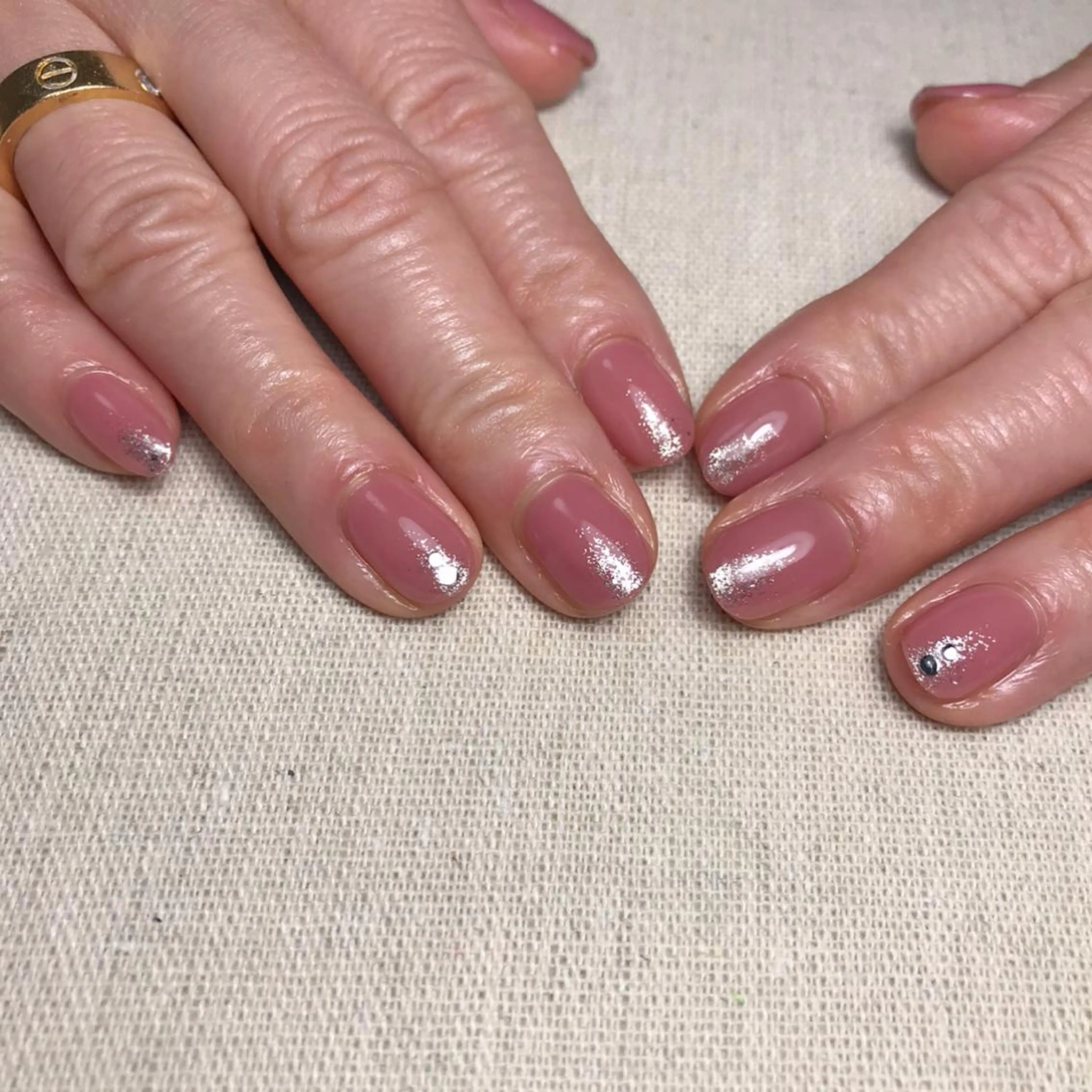 ネイル ラメ(グリッター) ハンドネイル 💅chainail _aiのネイルデザイン