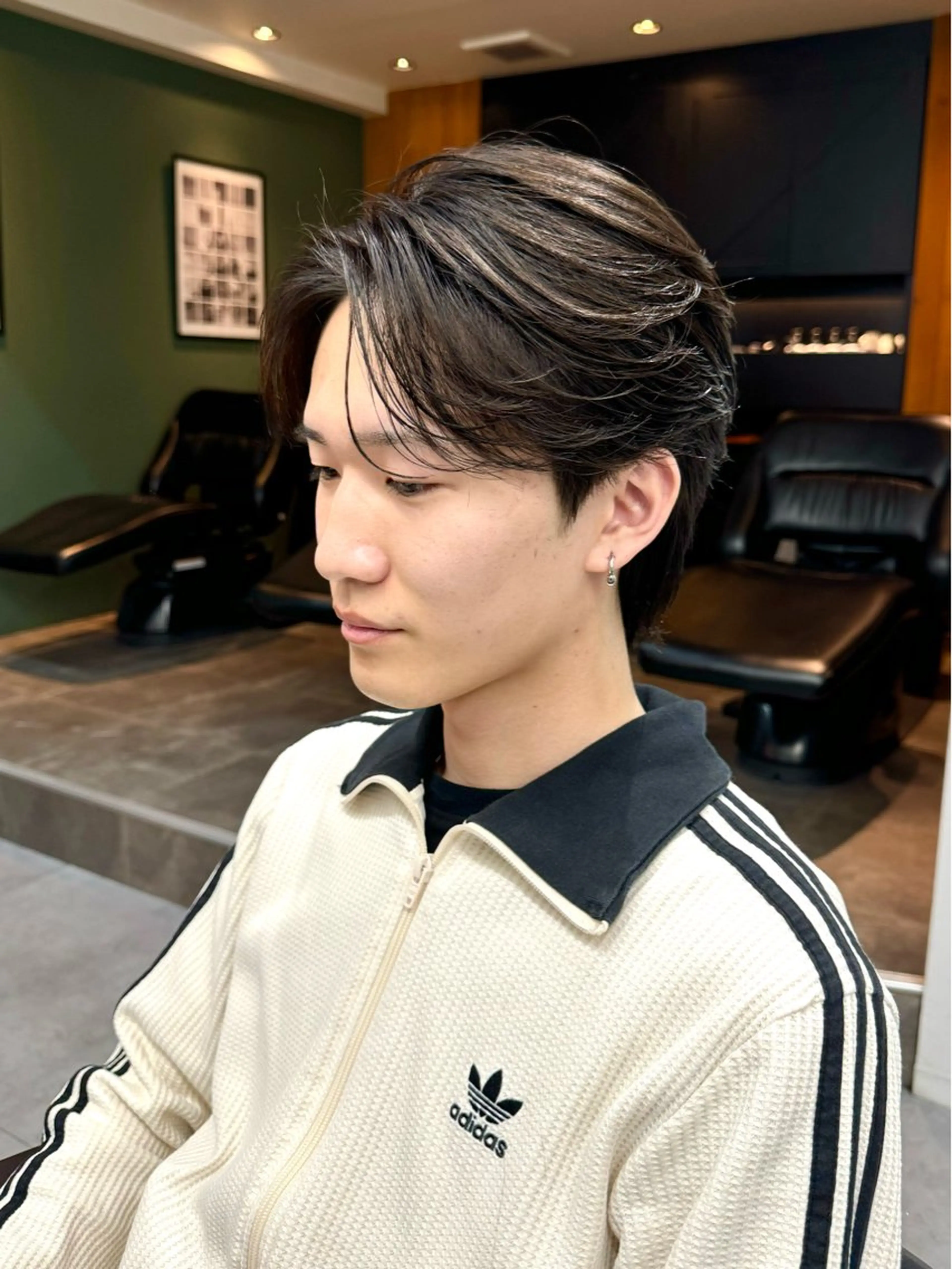 パーマ メンズ メンズパーマ ニュアンスパーマ カット パーマ トリートメント シャドウパーマ/ 波巻パーマYu-Kiのヘアスタイル