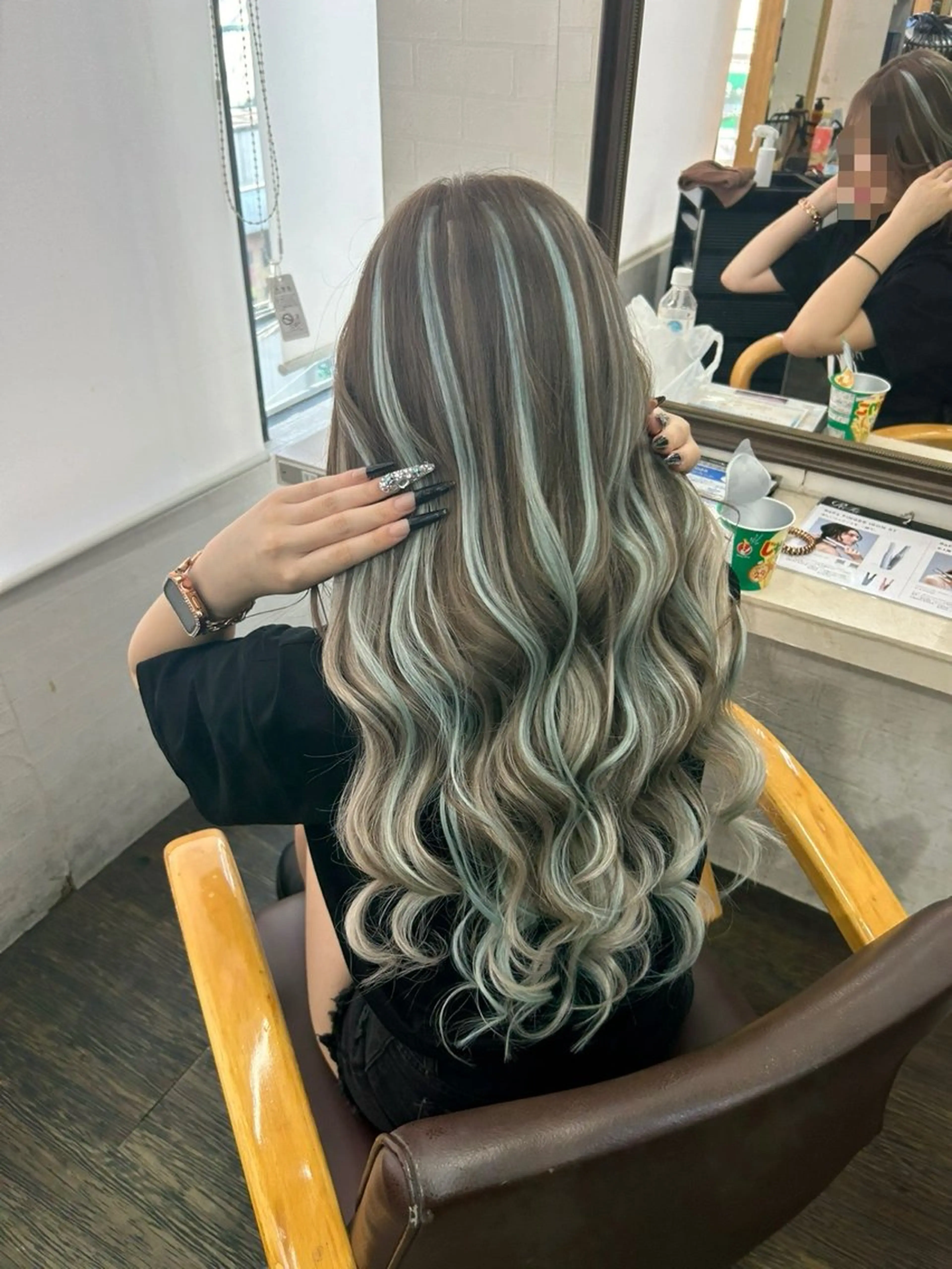 🌸『エリア最安値』55センチ🌸最高級品質◎【シールエクステ60枚】🌸の写真