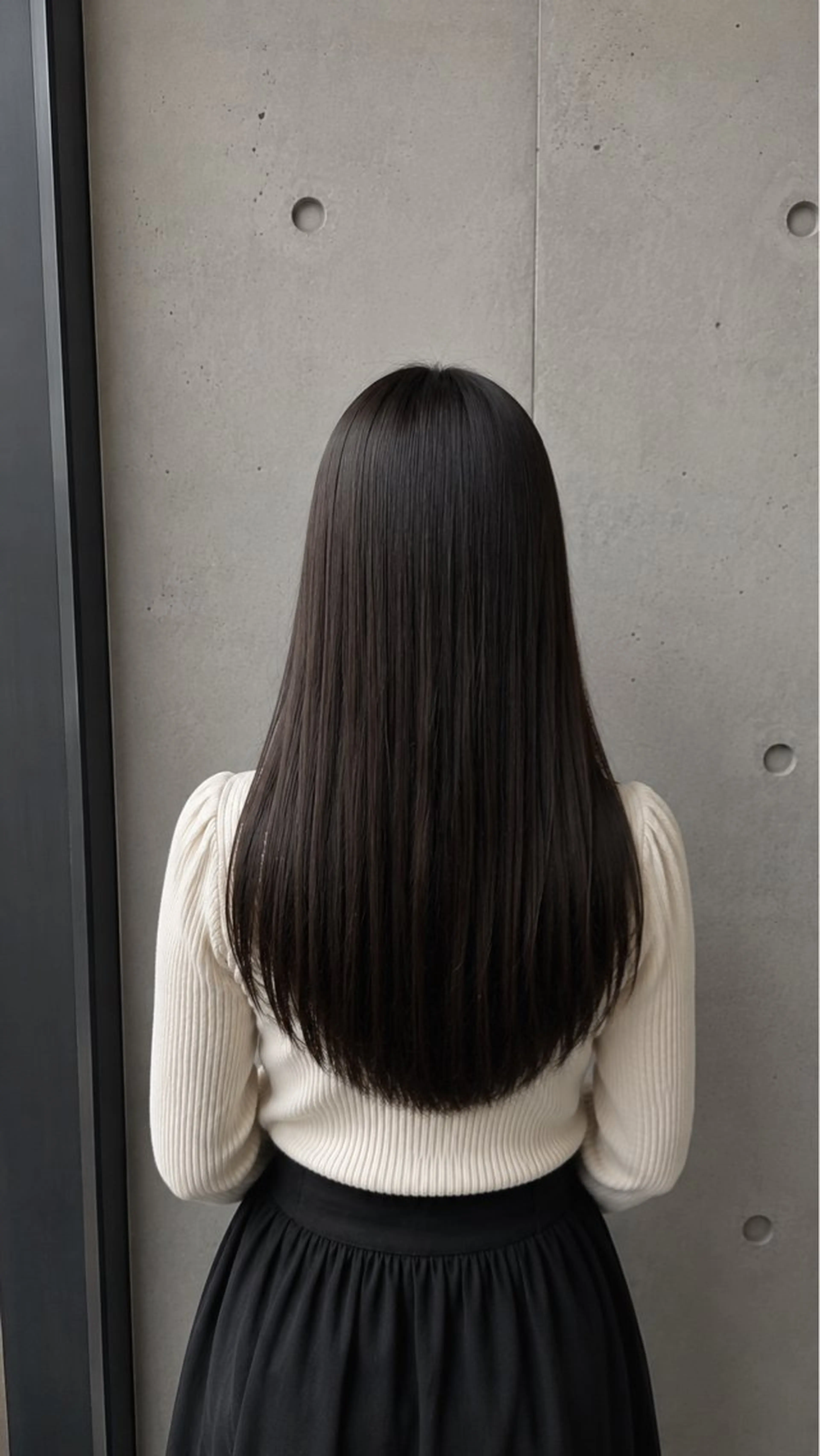【2回目から】透明感艶カラー+似合わせカット✂️+髪質改善TOKIOトリートメント🫧の写真