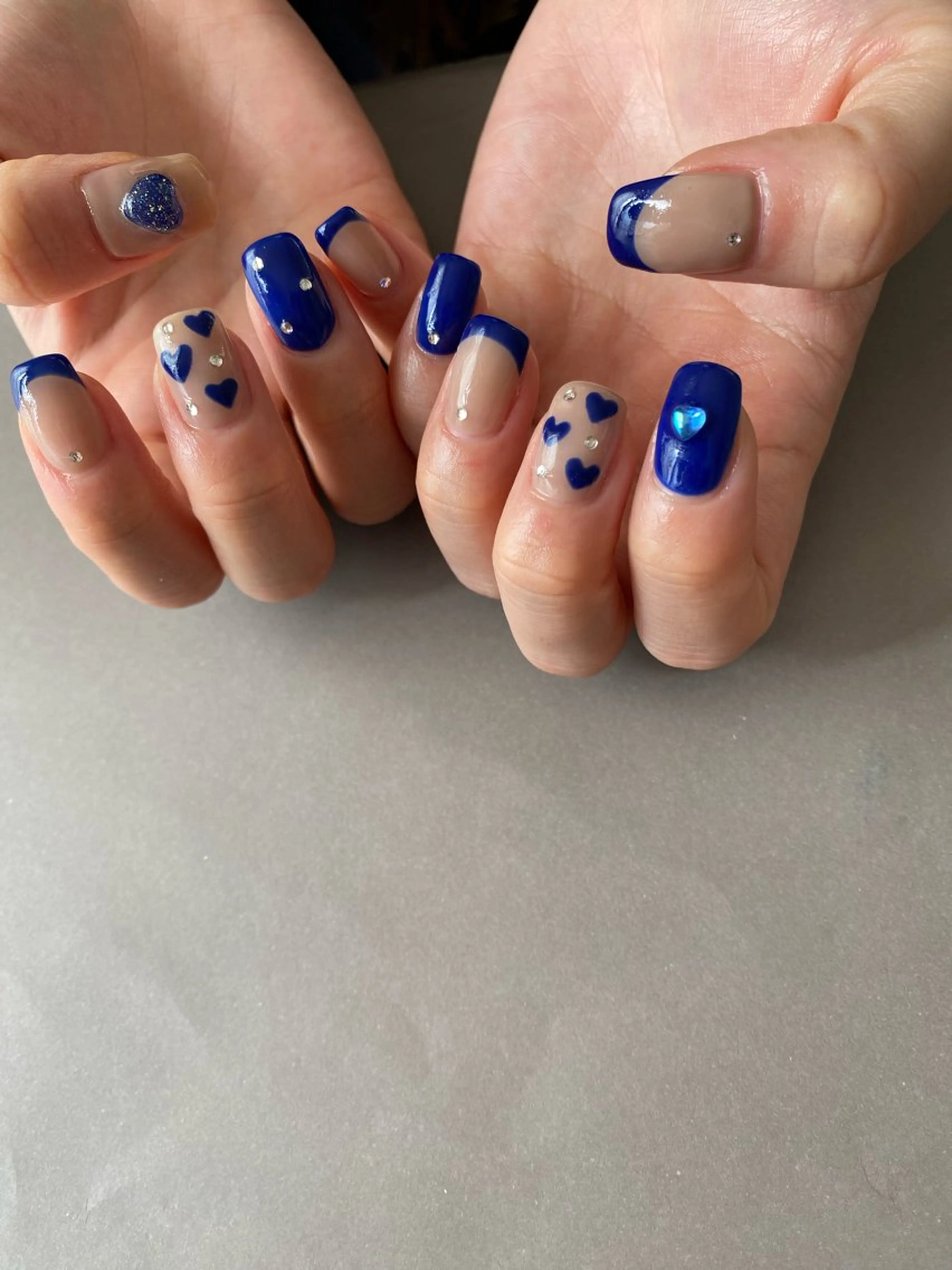 ネイル バレンタイン nailsalon Puretéのネイルデザイン