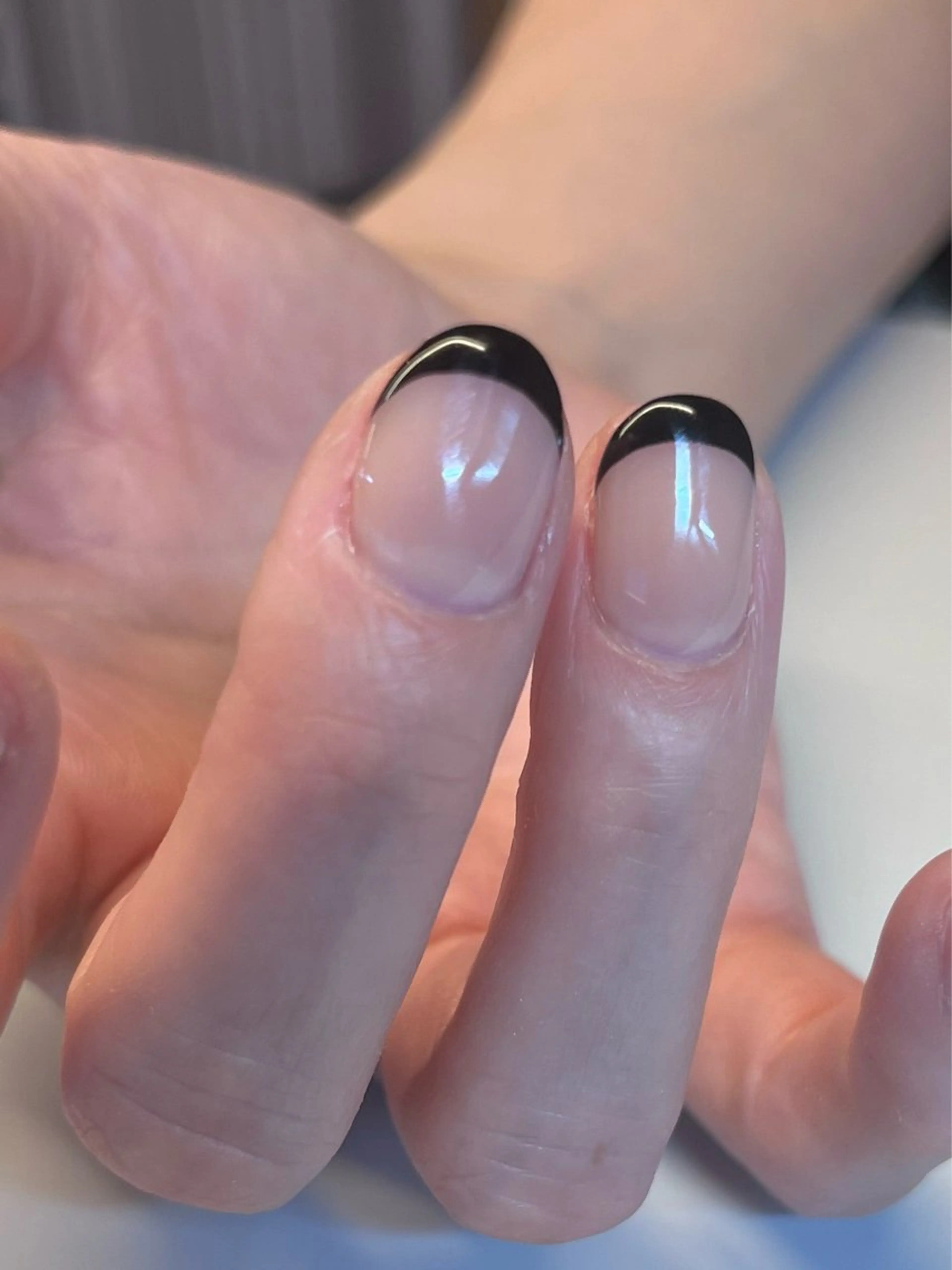 フレンチネイルの写真