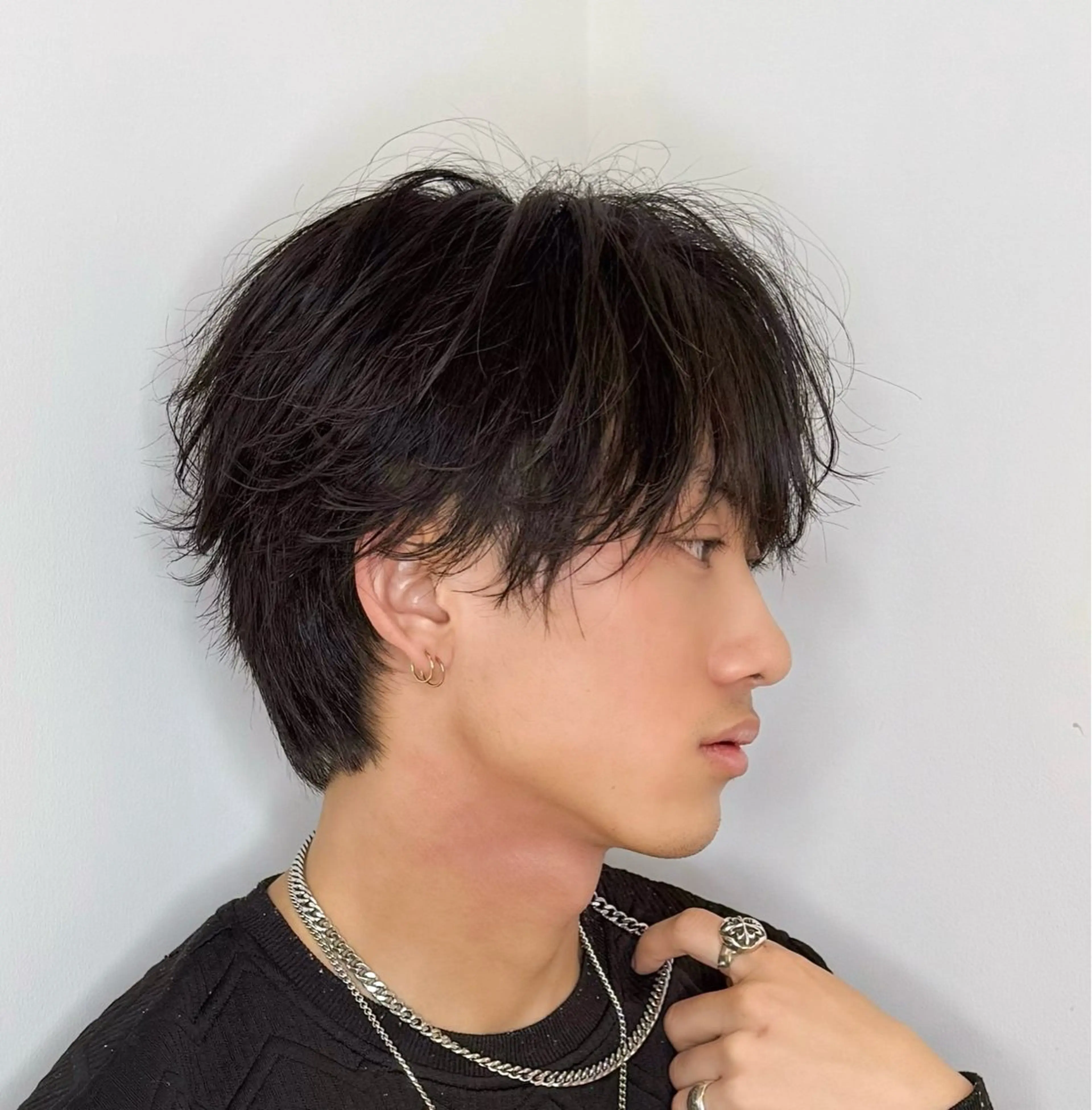 パーマ メンズ メンズウルフカット ウルフカット カット パーマ メンズ特化/パーマ /名駅/SUMIのヘアスタイル