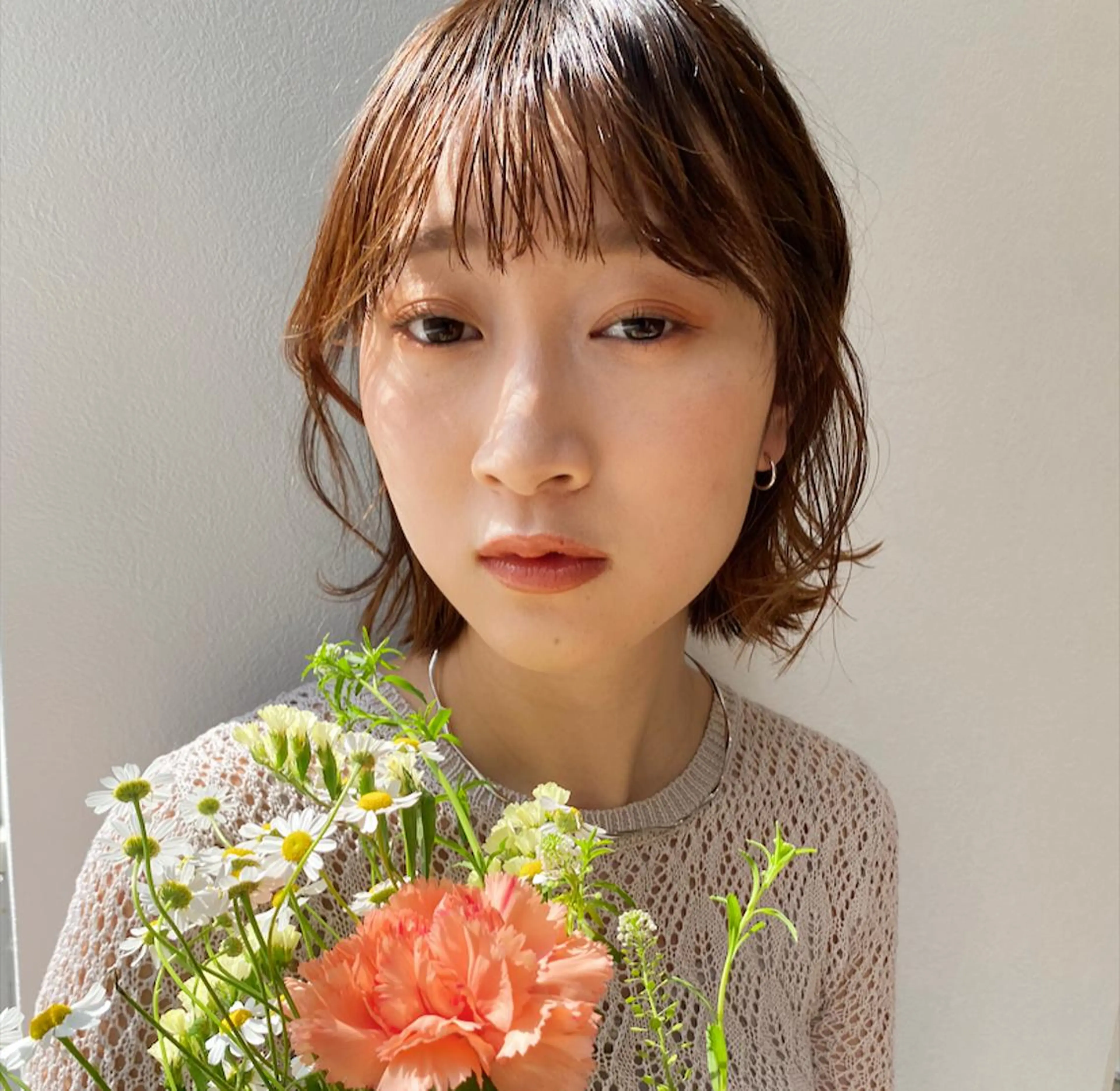 ショート カラー パーマ ヘアアレンジ カット ヘアカラー 西山梨々【5/1〜 復帰致します🌼】のヘアスタイル