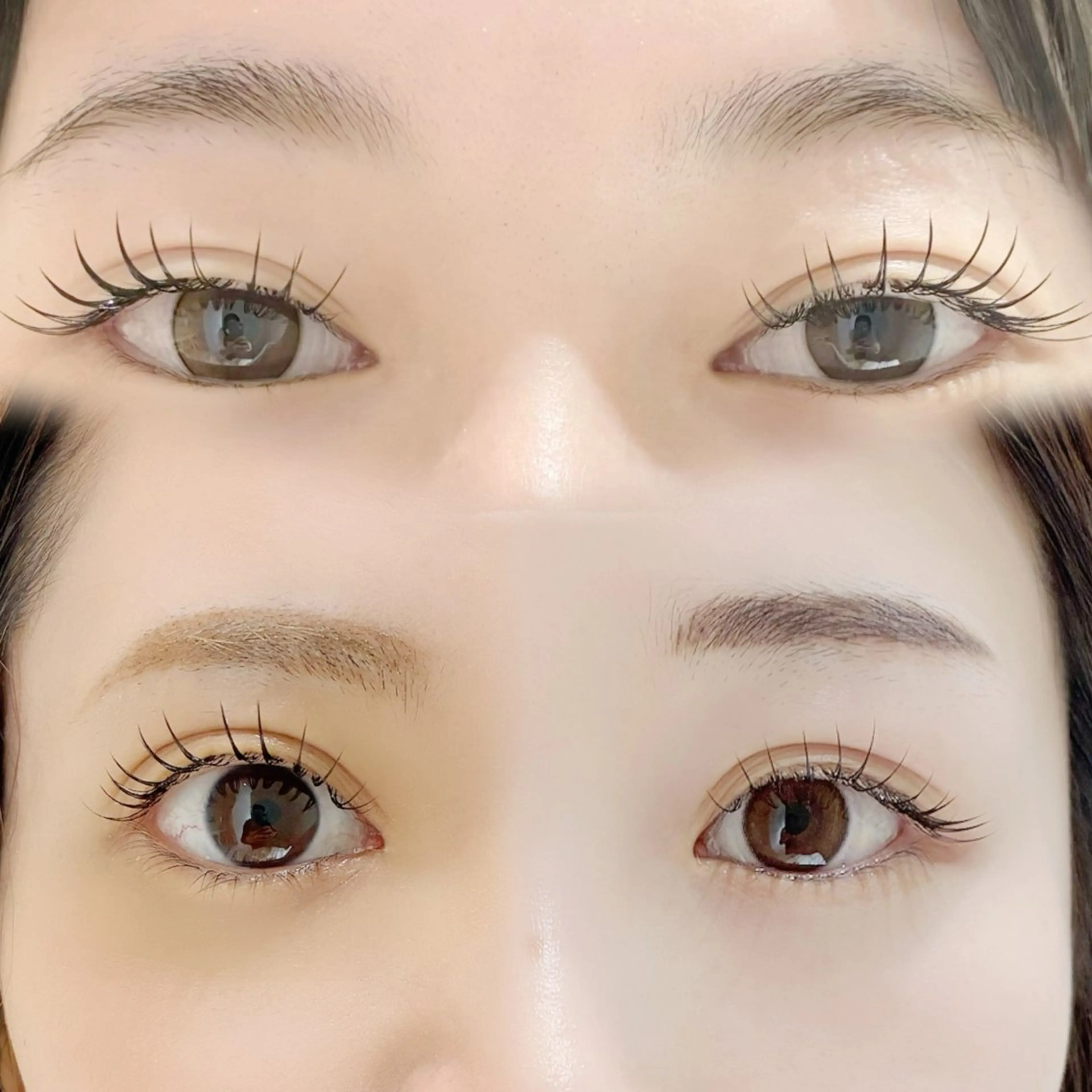 マツエク・マツパ フラットラッシュ soo lash room Kanaeのマツエク・マツパデザイン