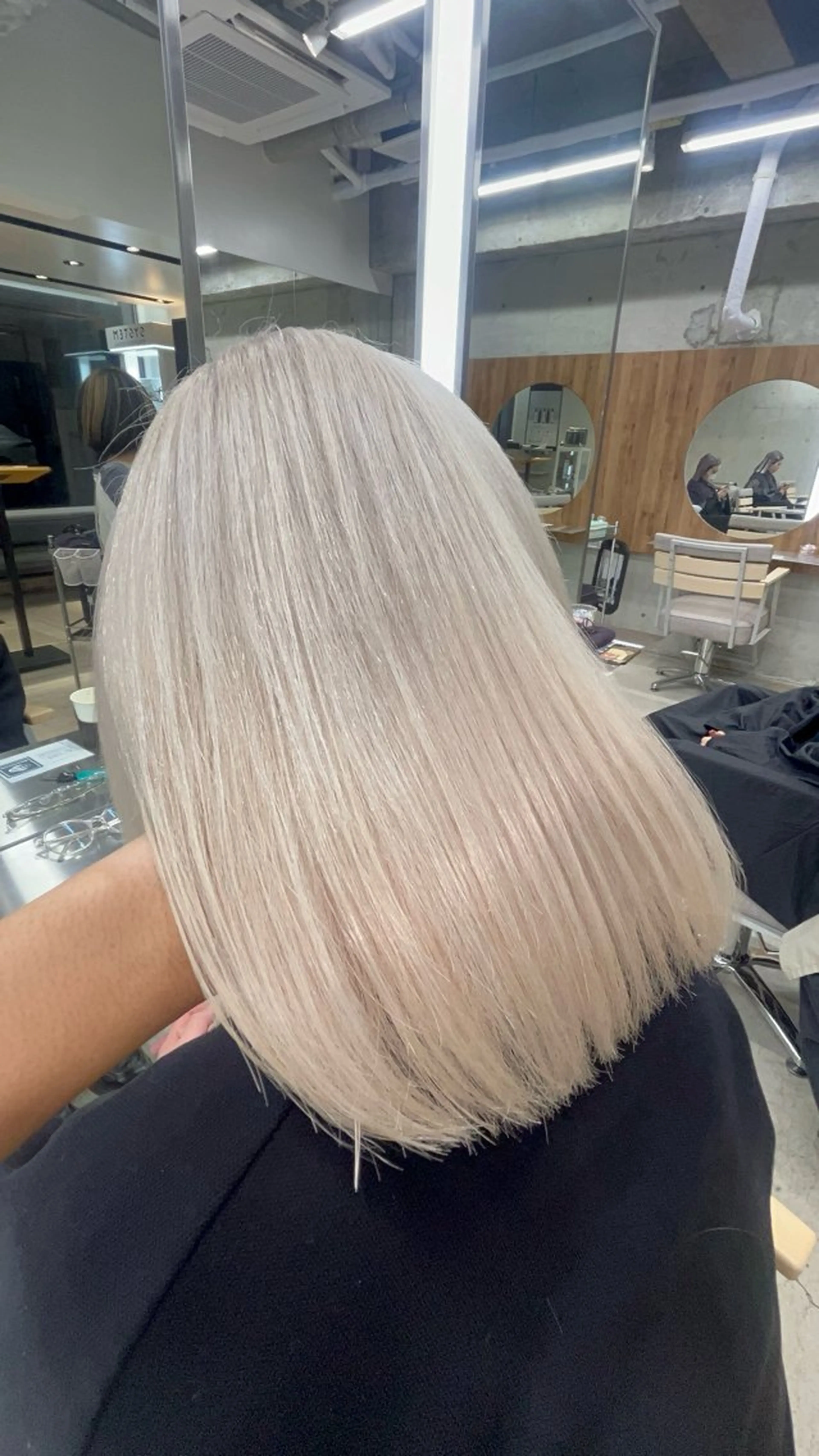 ショート ヘアカラー トリートメント ヘアセット 透明感カラー/ ブリーチ/💓パタオのヘアスタイル