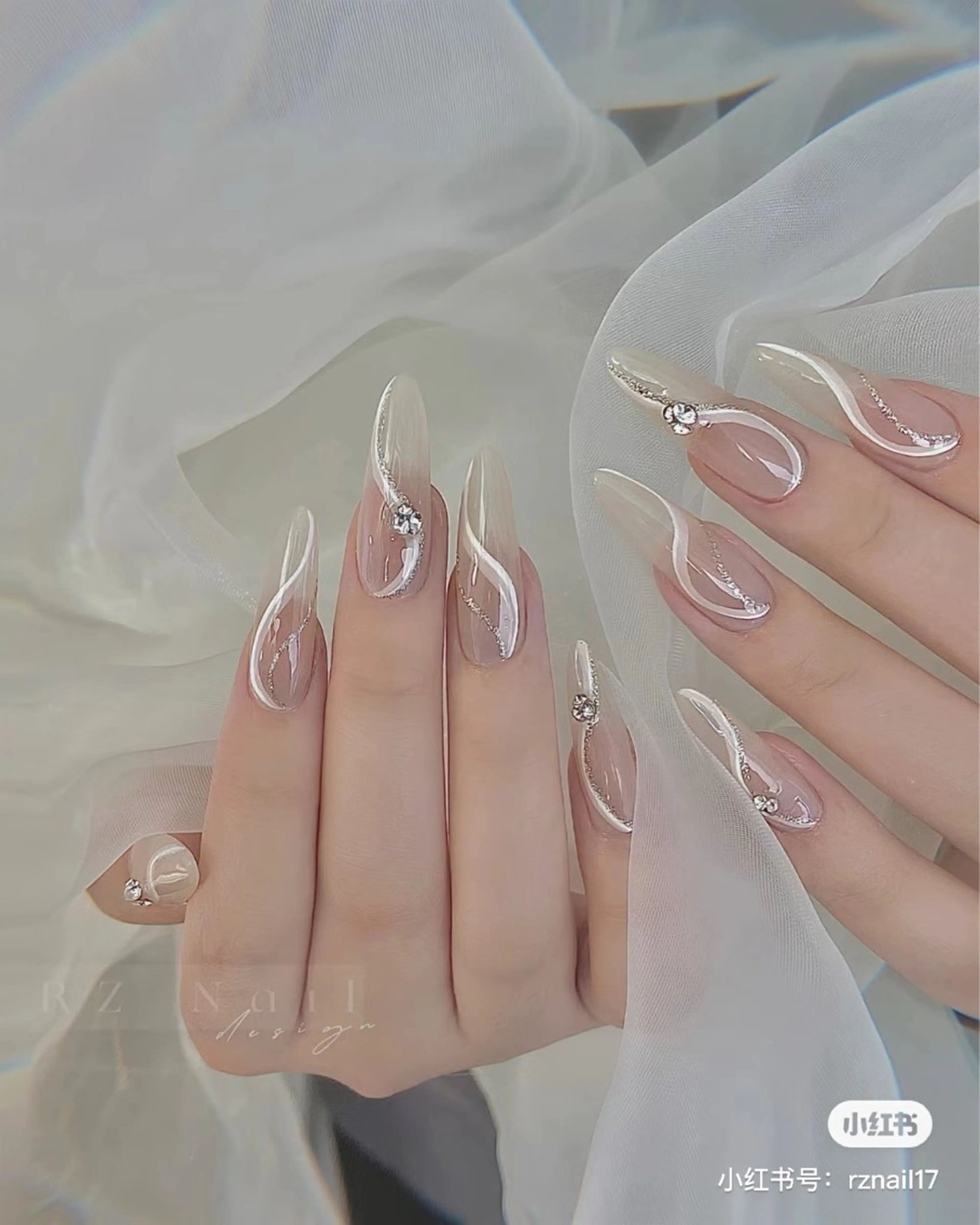 ネイル ☁️Yun nail Rin☁️のネイルデザイン