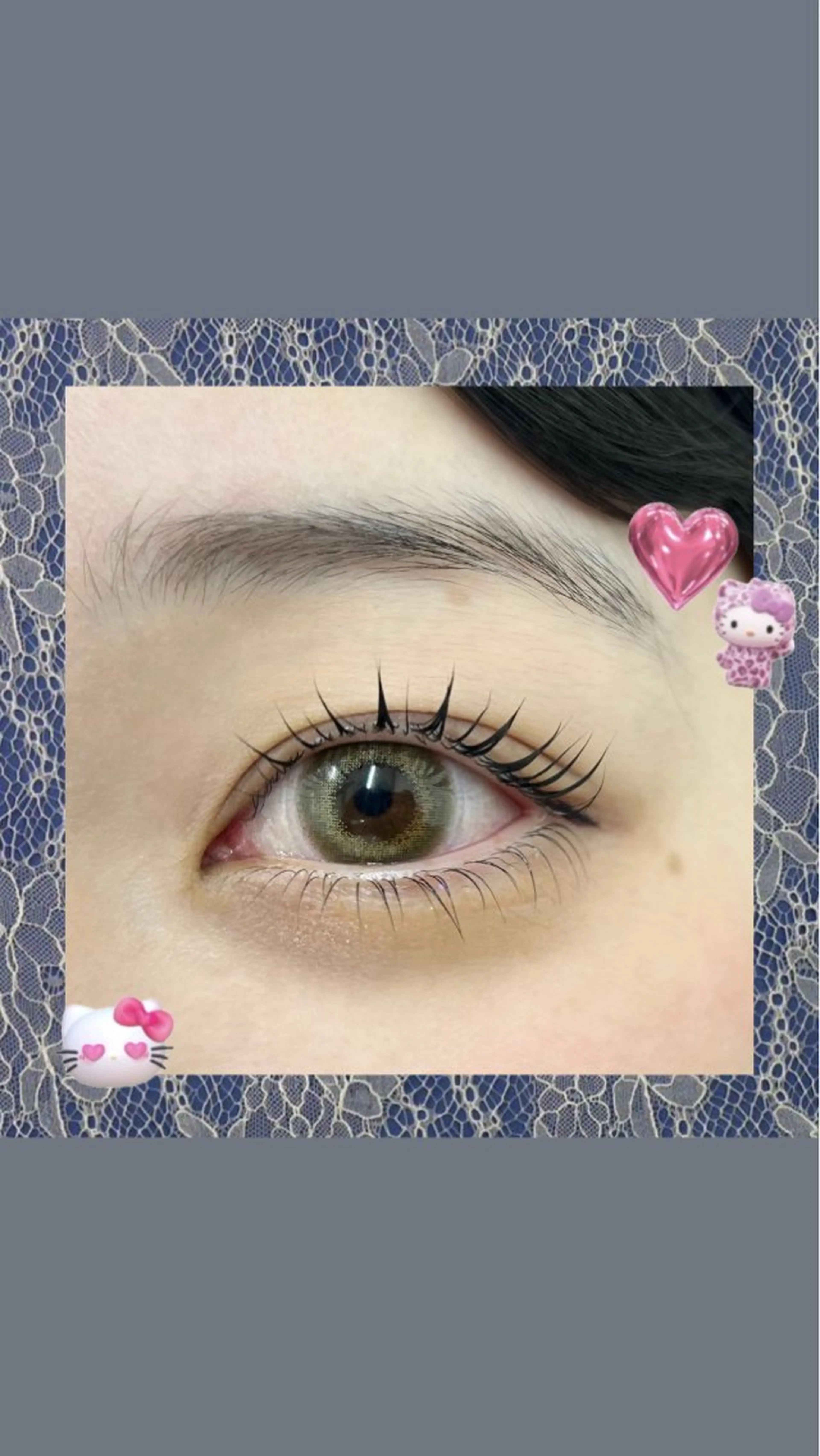 マツエク・マツパ ニコットラッシュ 第2ビル蔵光のマツエク・マツパデザイン