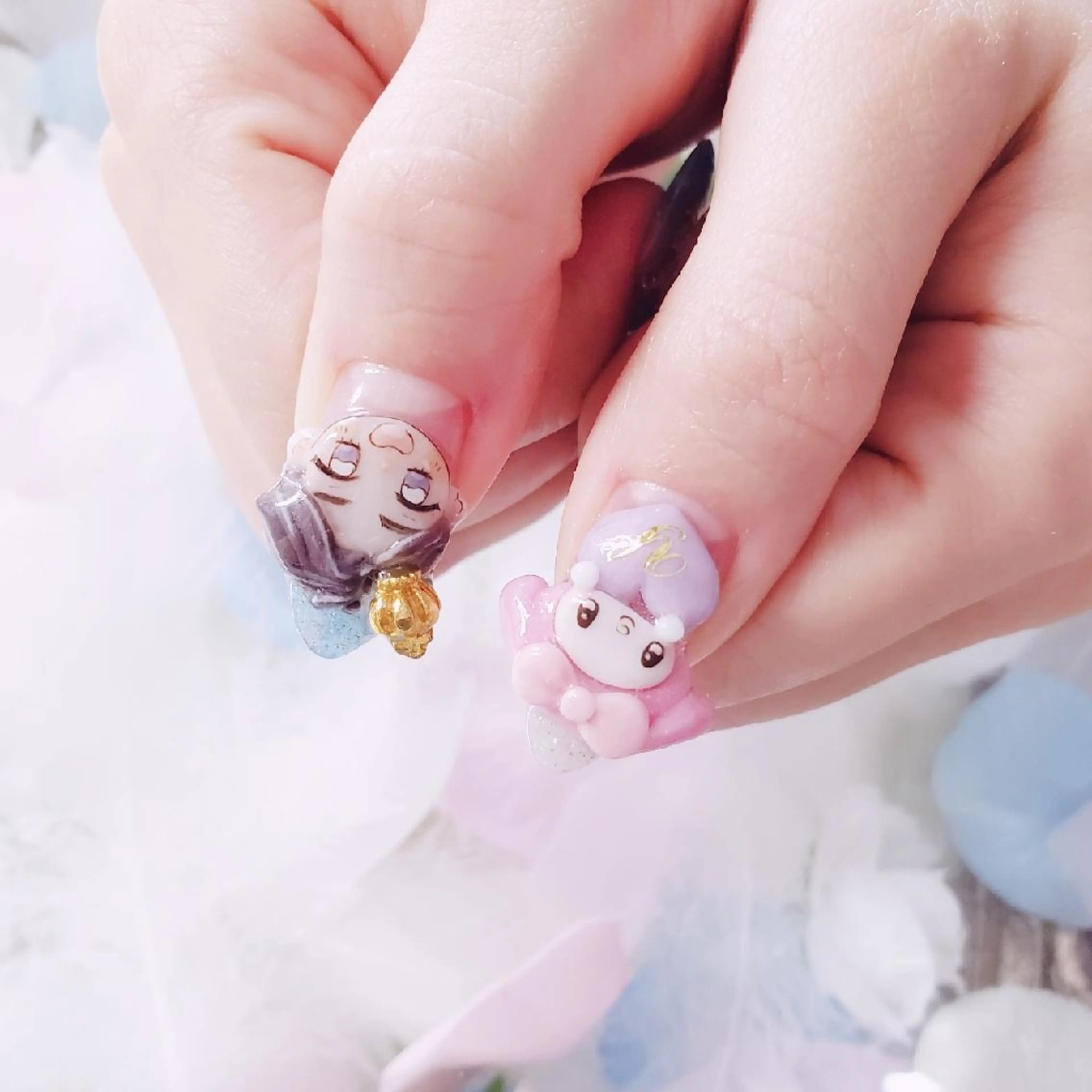 ネイル アートネイル ジェルネイル おで@ oderi_nailのネイルデザイン