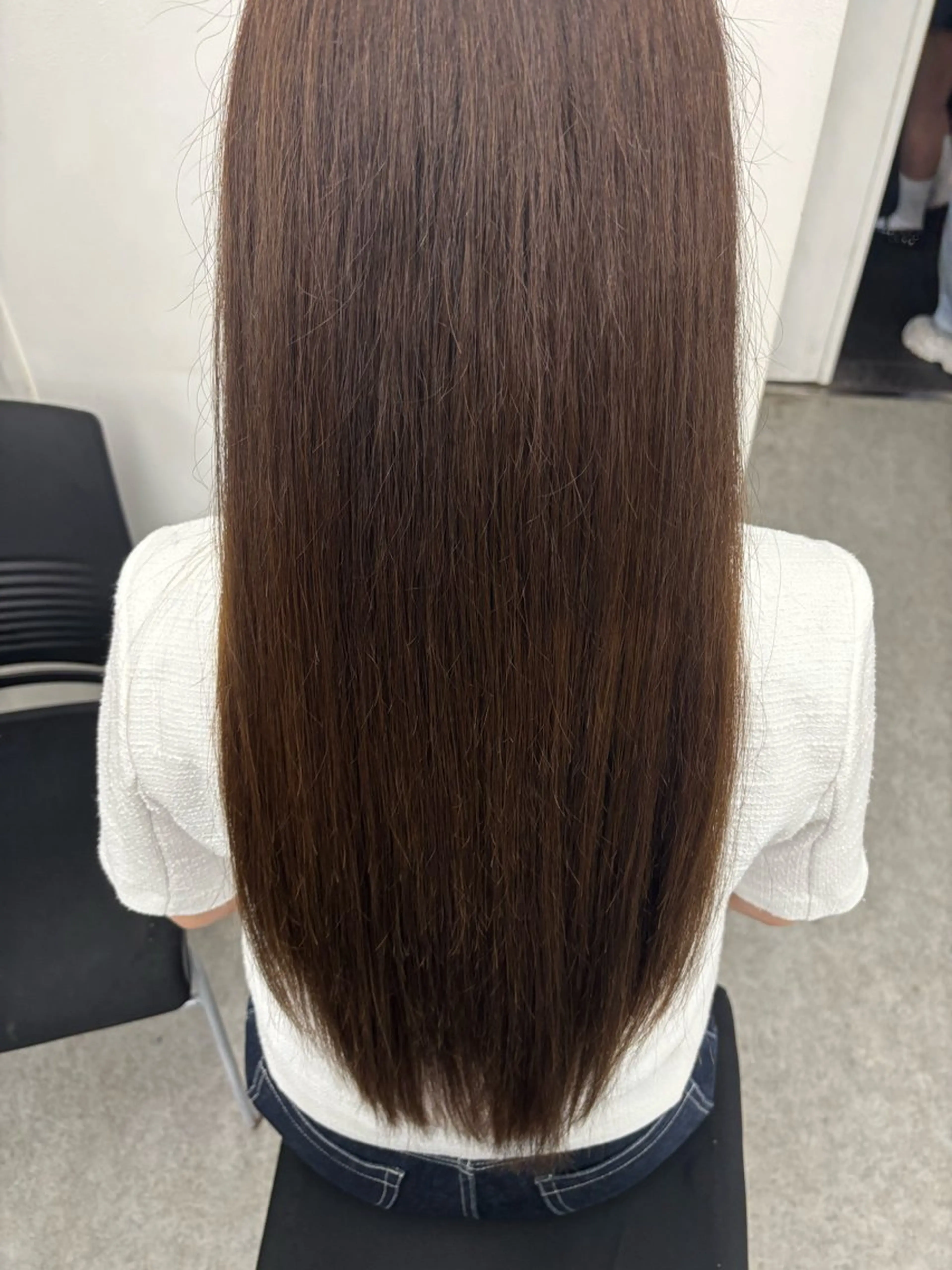 ロング トリートメント 🤍透明感·ツヤ感 カラー/mai‎🤍のヘアスタイル