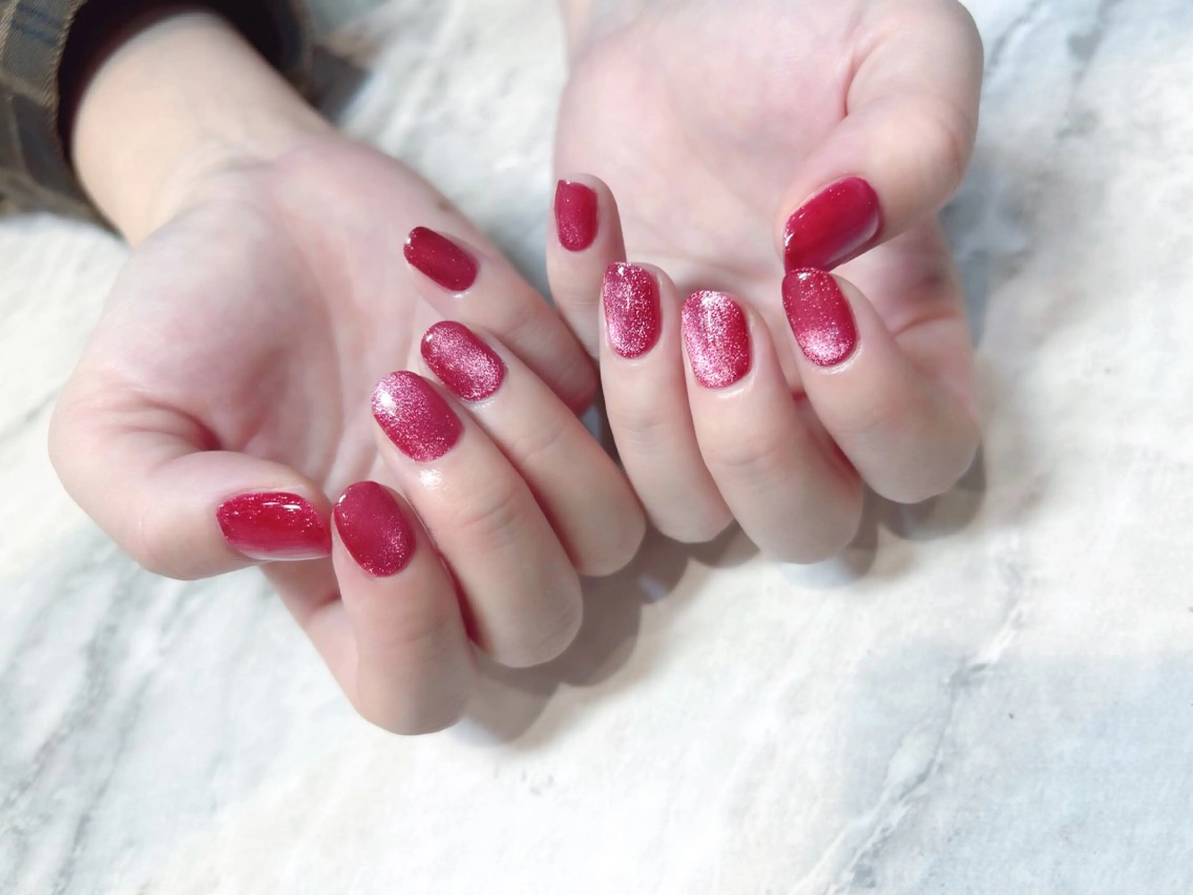 ネイル マグネットネイル BLUE【ブルー】所属・NARUMI HYODOのネイルデザイン