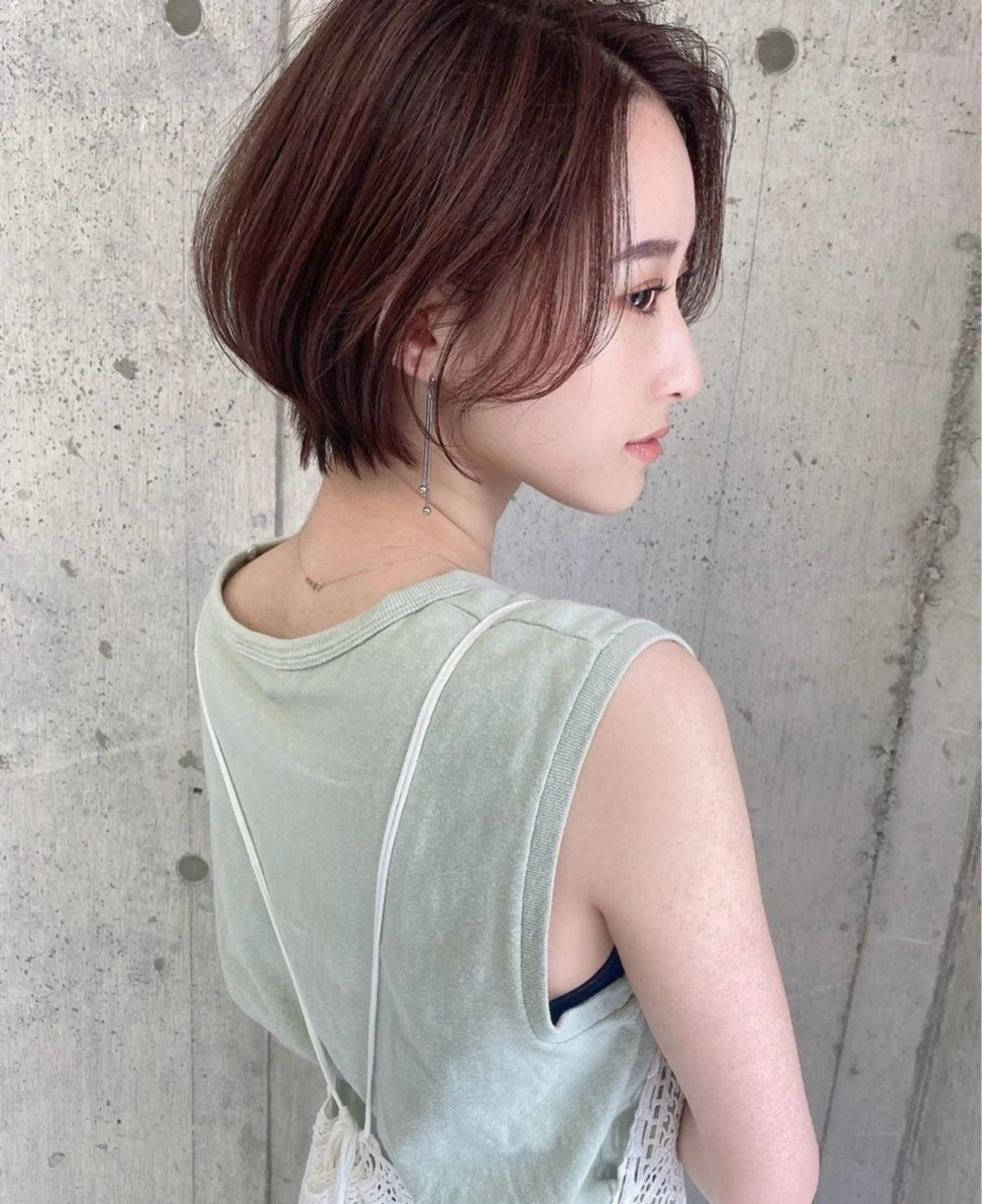 カラー ❤️ブリーチなし💚 ダブルカラー平野実花のヘアスタイル