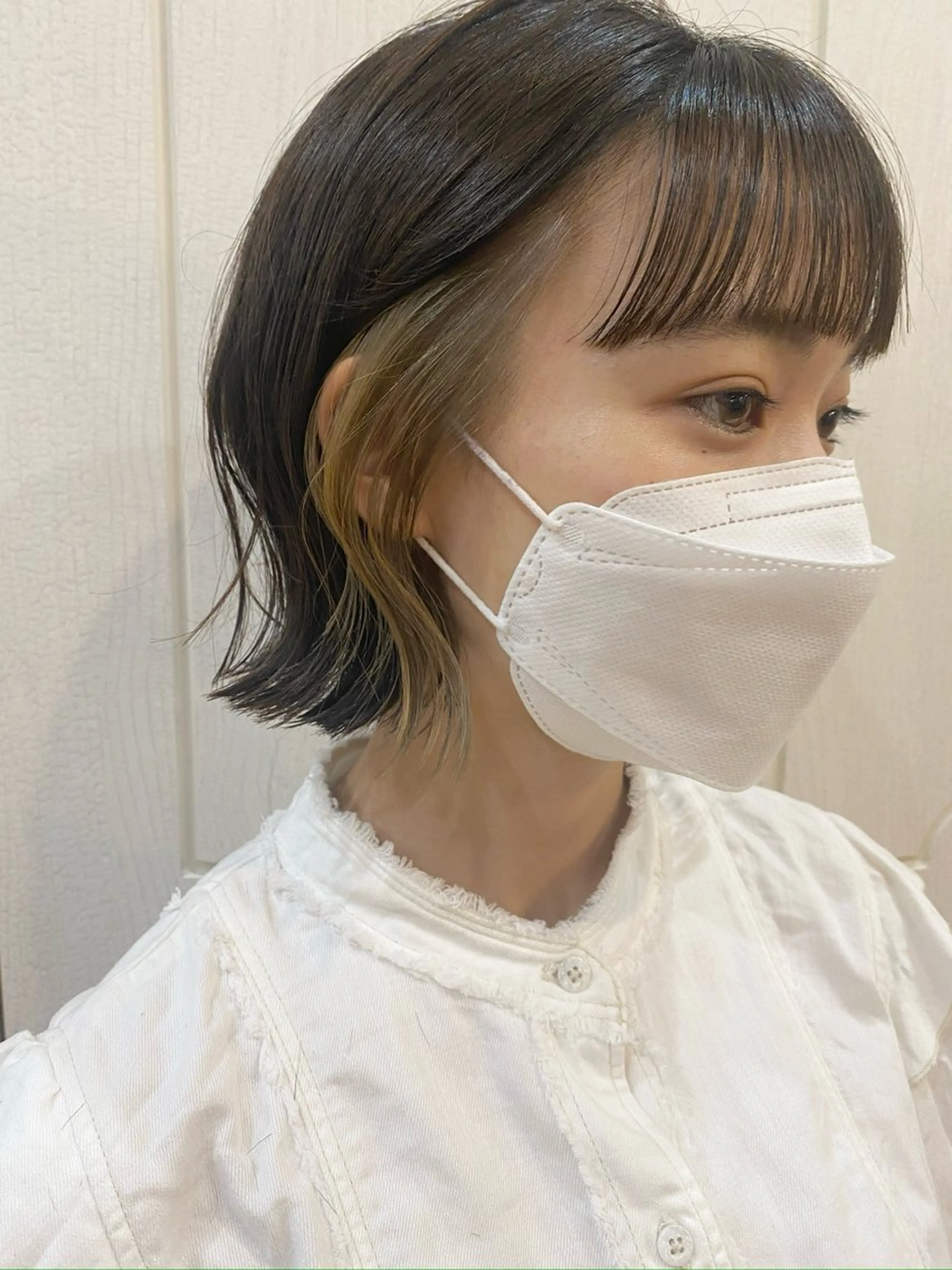 ショート 透明感カラー🍃 レイヤースタイル✨葵のヘアスタイル