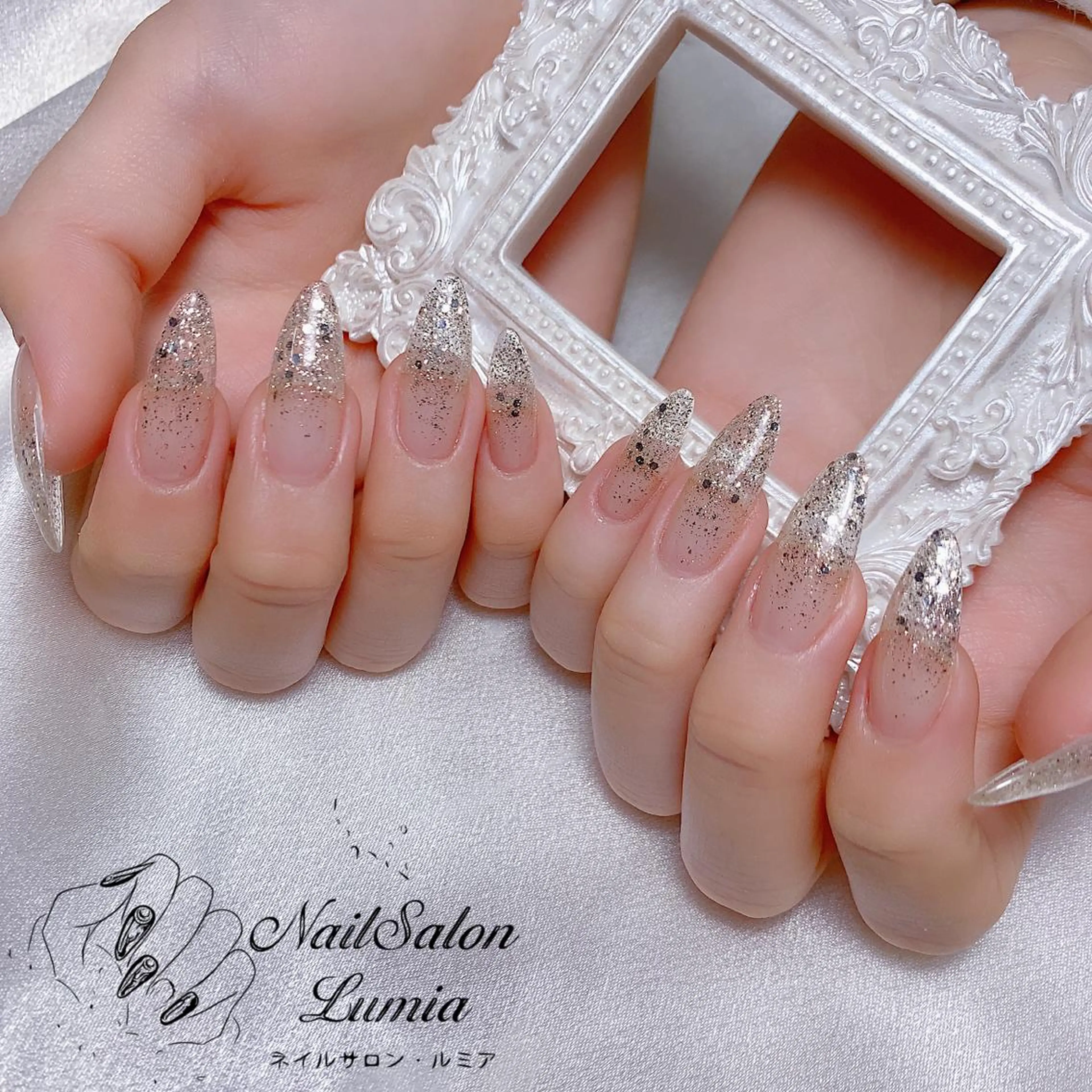 ネイル ハンドネイル ネイルサロン ルミア Lumia 店長のネイルデザイン