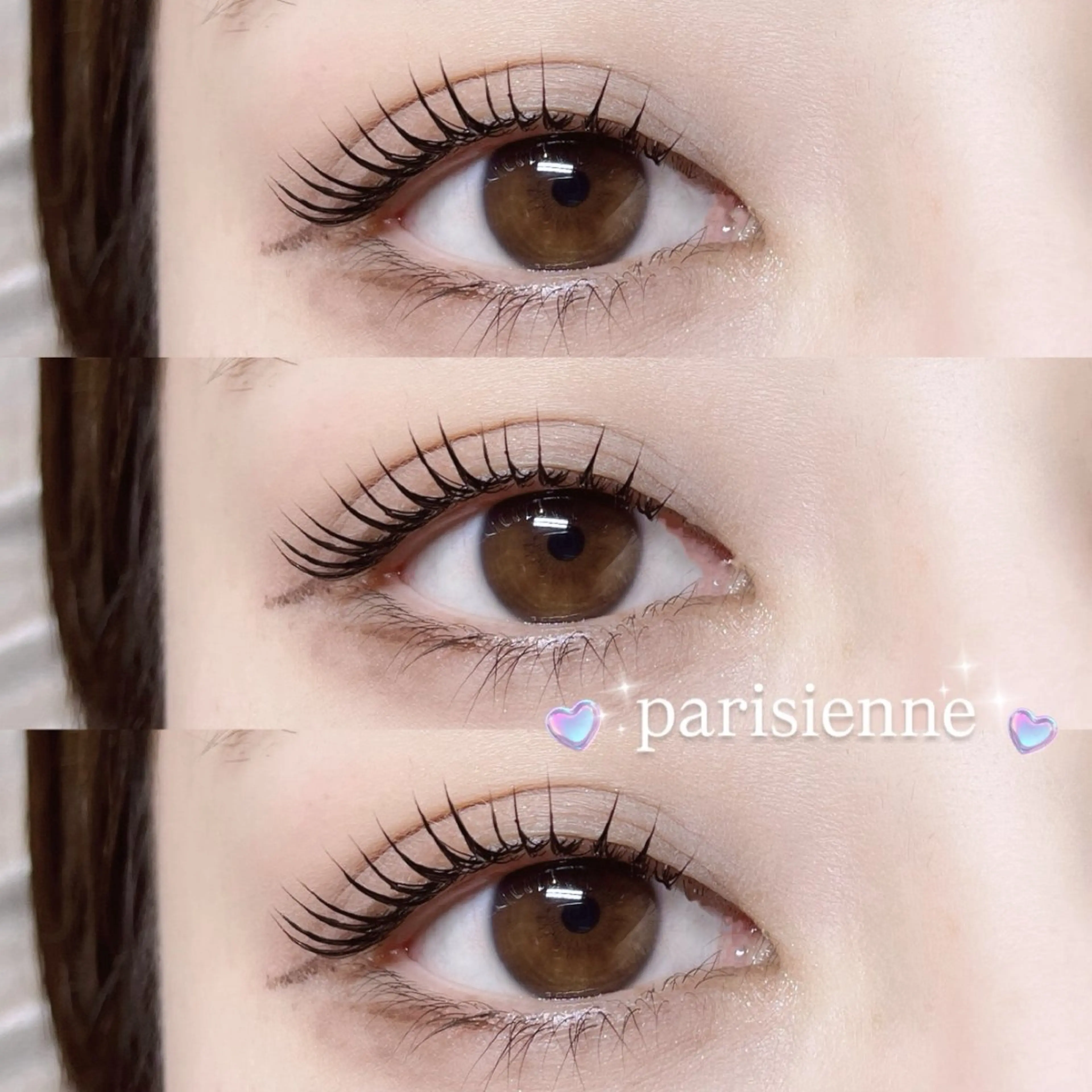 マツエク・マツパ マツパ Mell Yuuna ♡パリエク /束感のマツエク・マツパデザイン