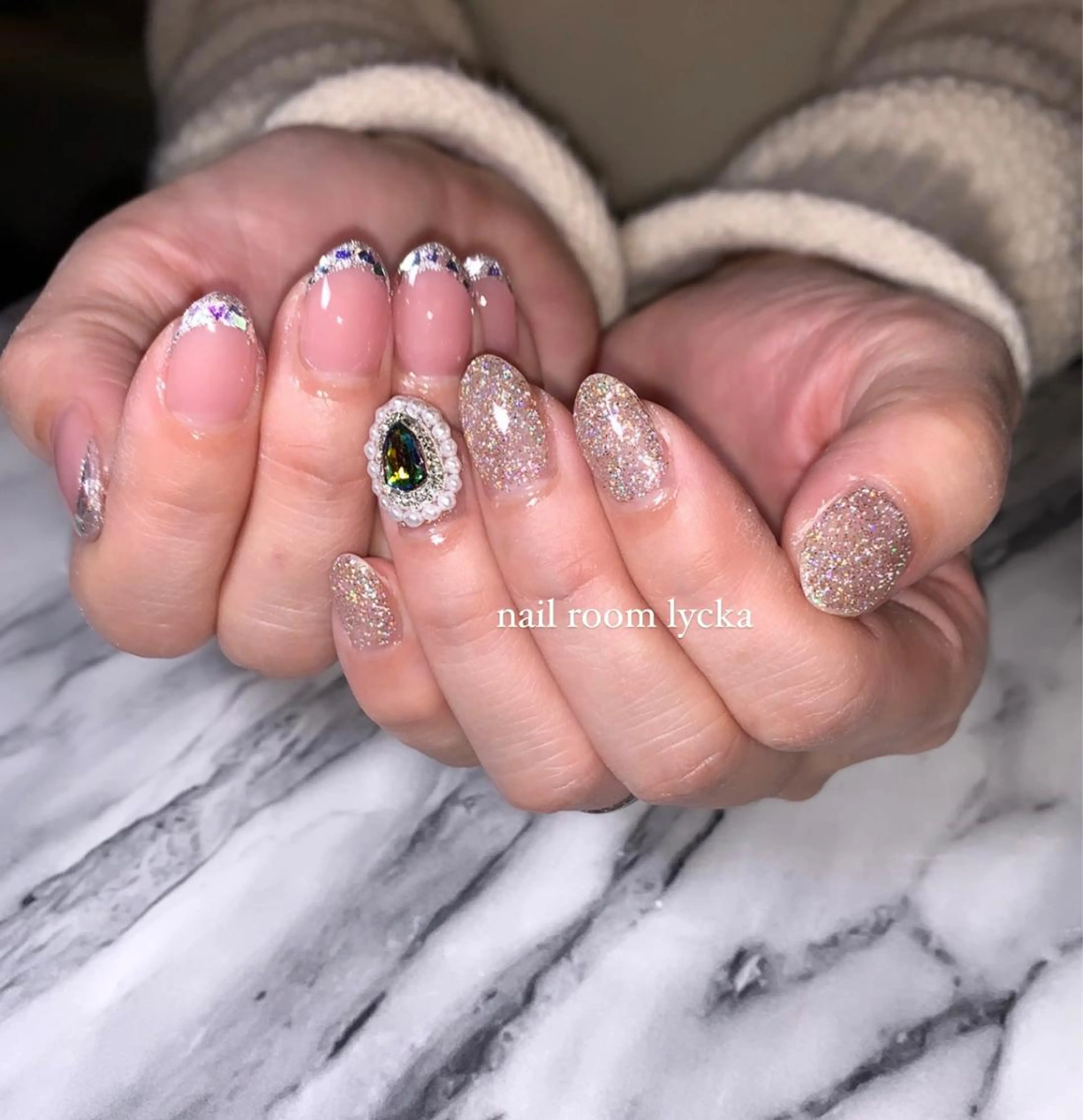 ネイル ﾈｲﾙﾙｰﾑﾘｯｶ 𝐦𝐚𝐲𝐮のネイルデザイン